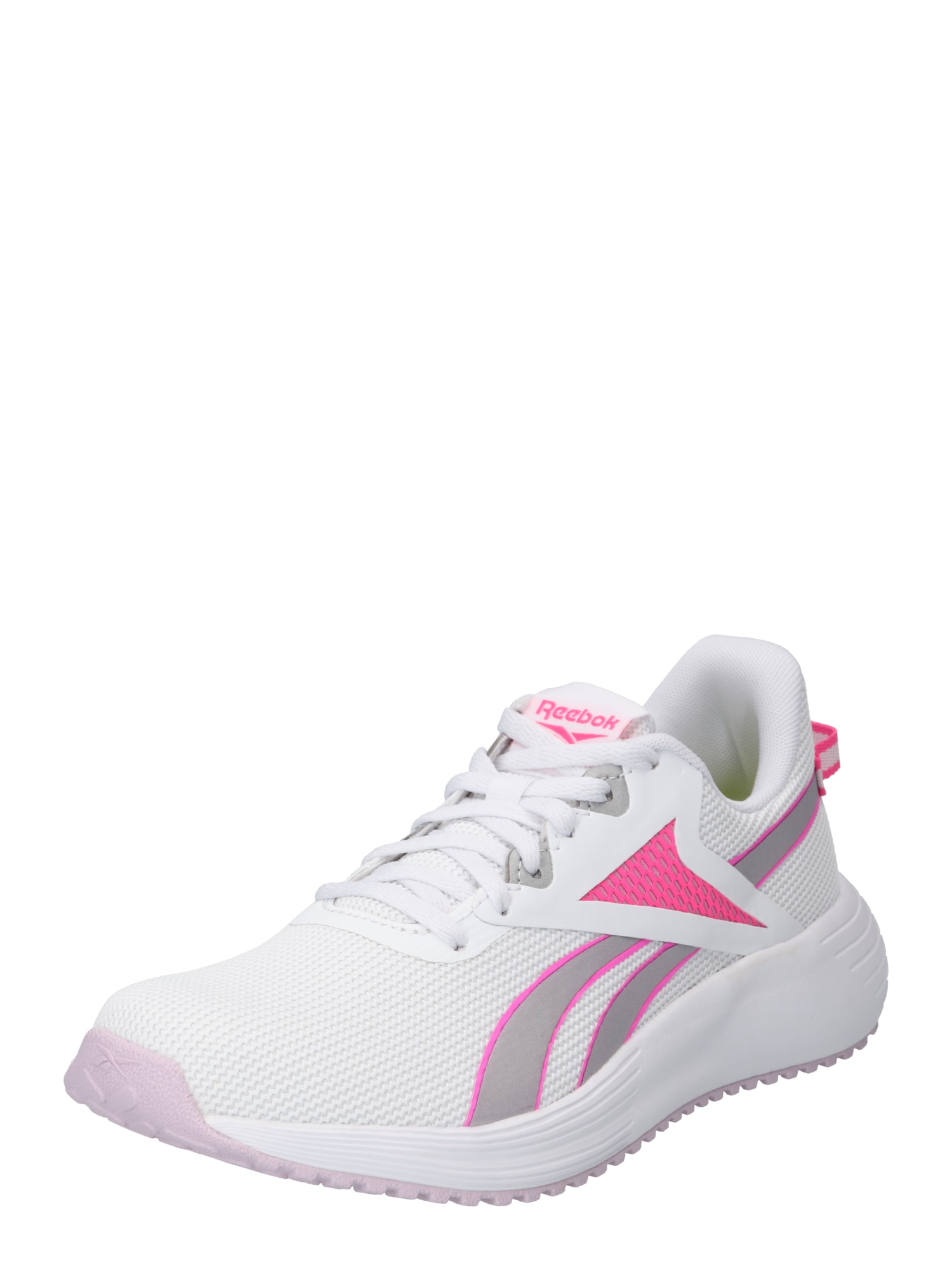 Reebok Sport Bėgimo batai 'Lite Plus 3' balta / pilka / rožinė