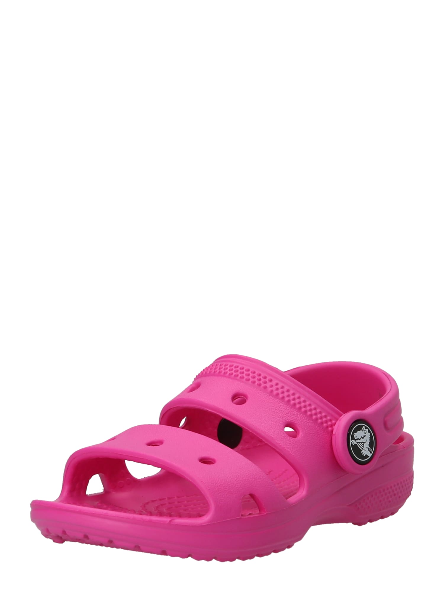 Crocs Отворени обувки  розово / черно / бяло