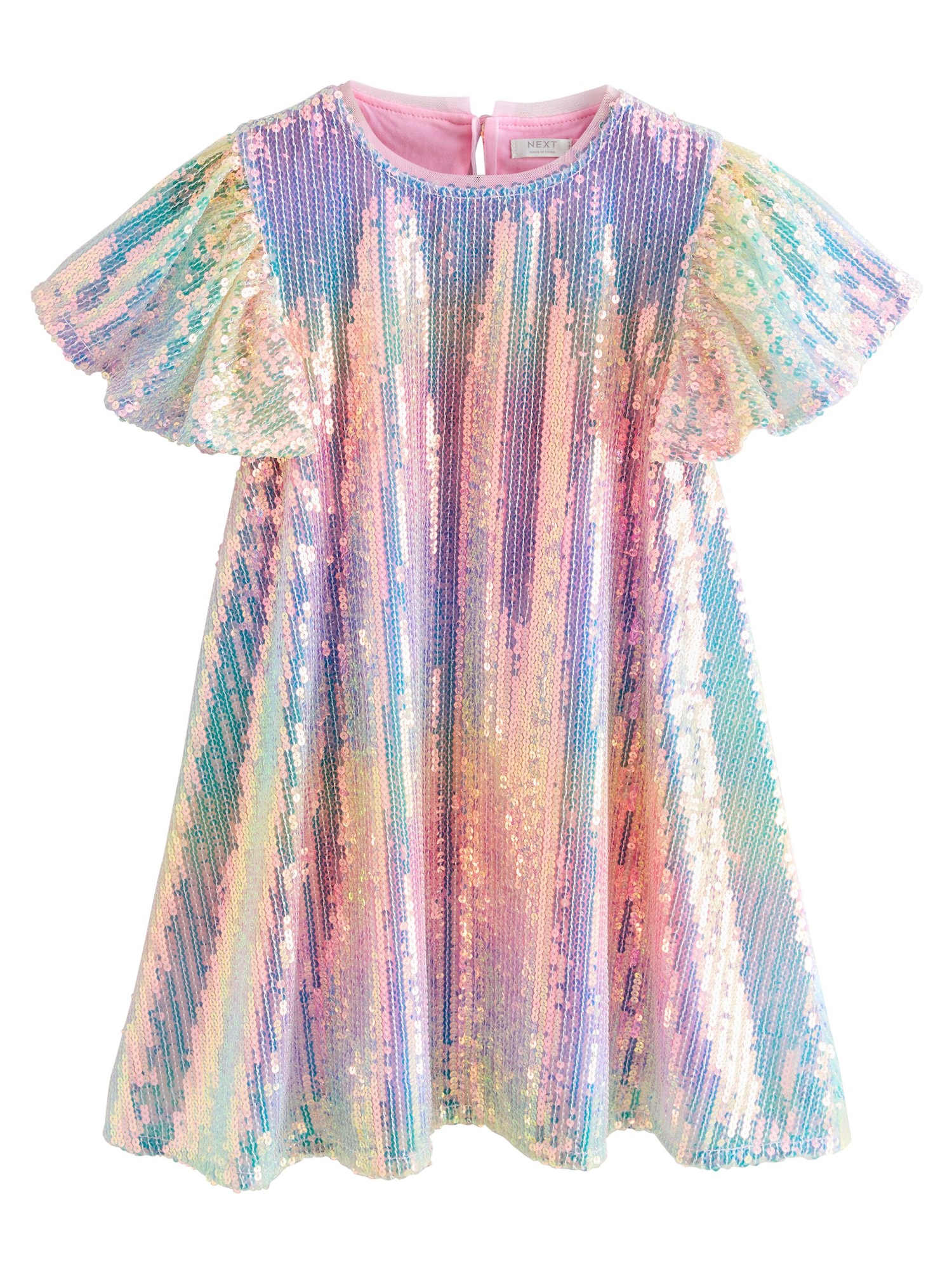 Next Rochie  albastru / galben / verde / roz