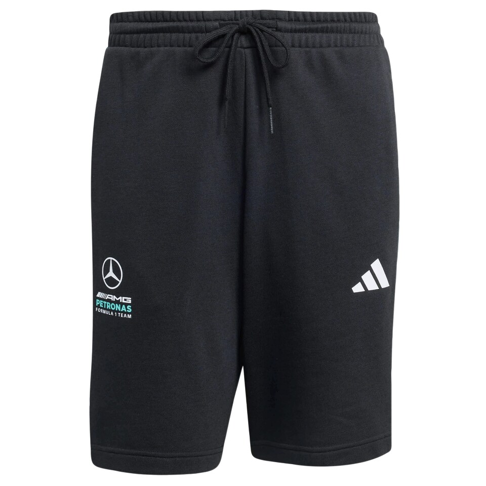 Sportbyxa 'Mercedes-AMG Petronas Formula 1 Team DNA' aqua / svart