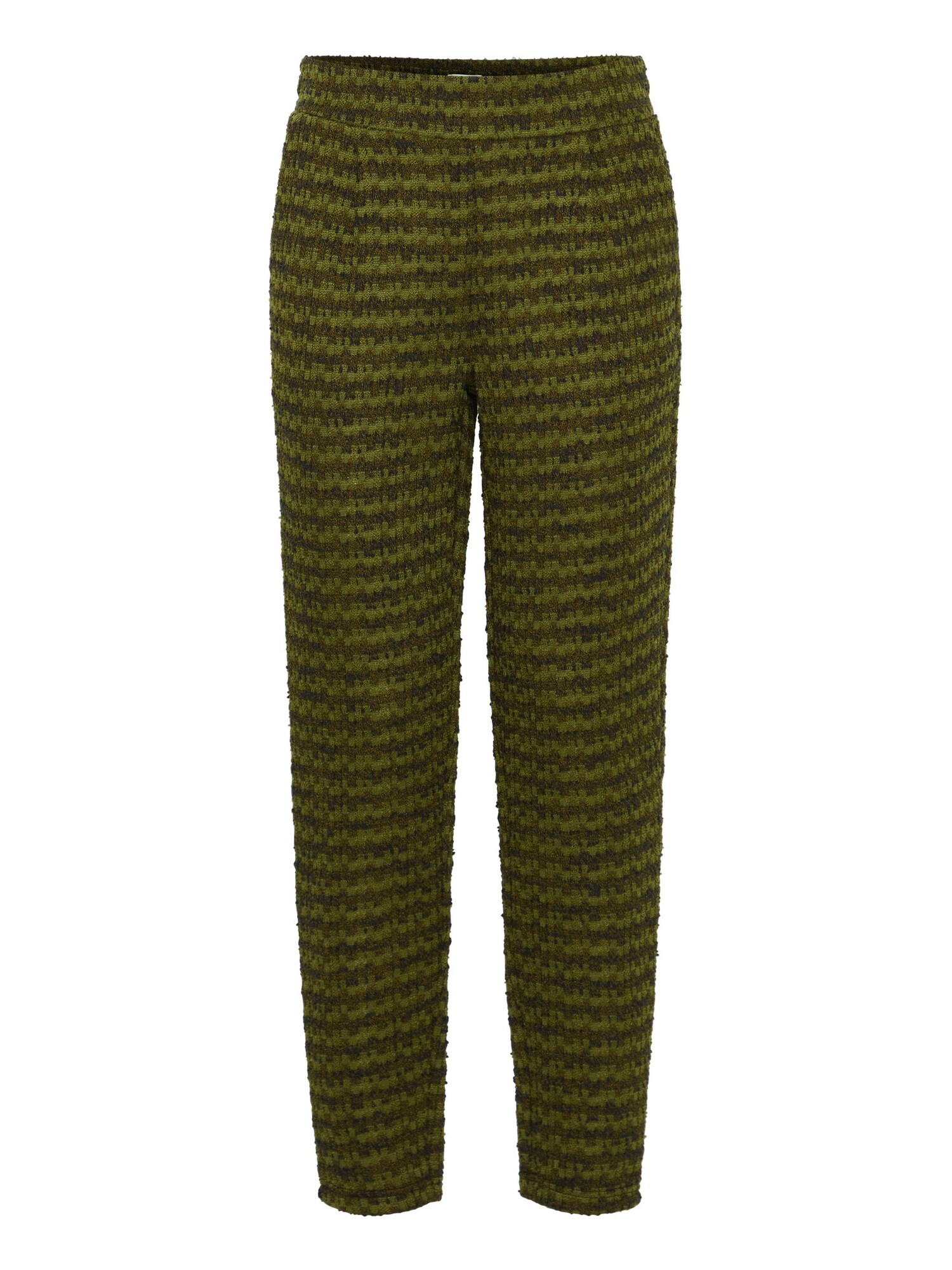 ICHI Pantalón plisado 'IHKate Mosley'  oliva / pino