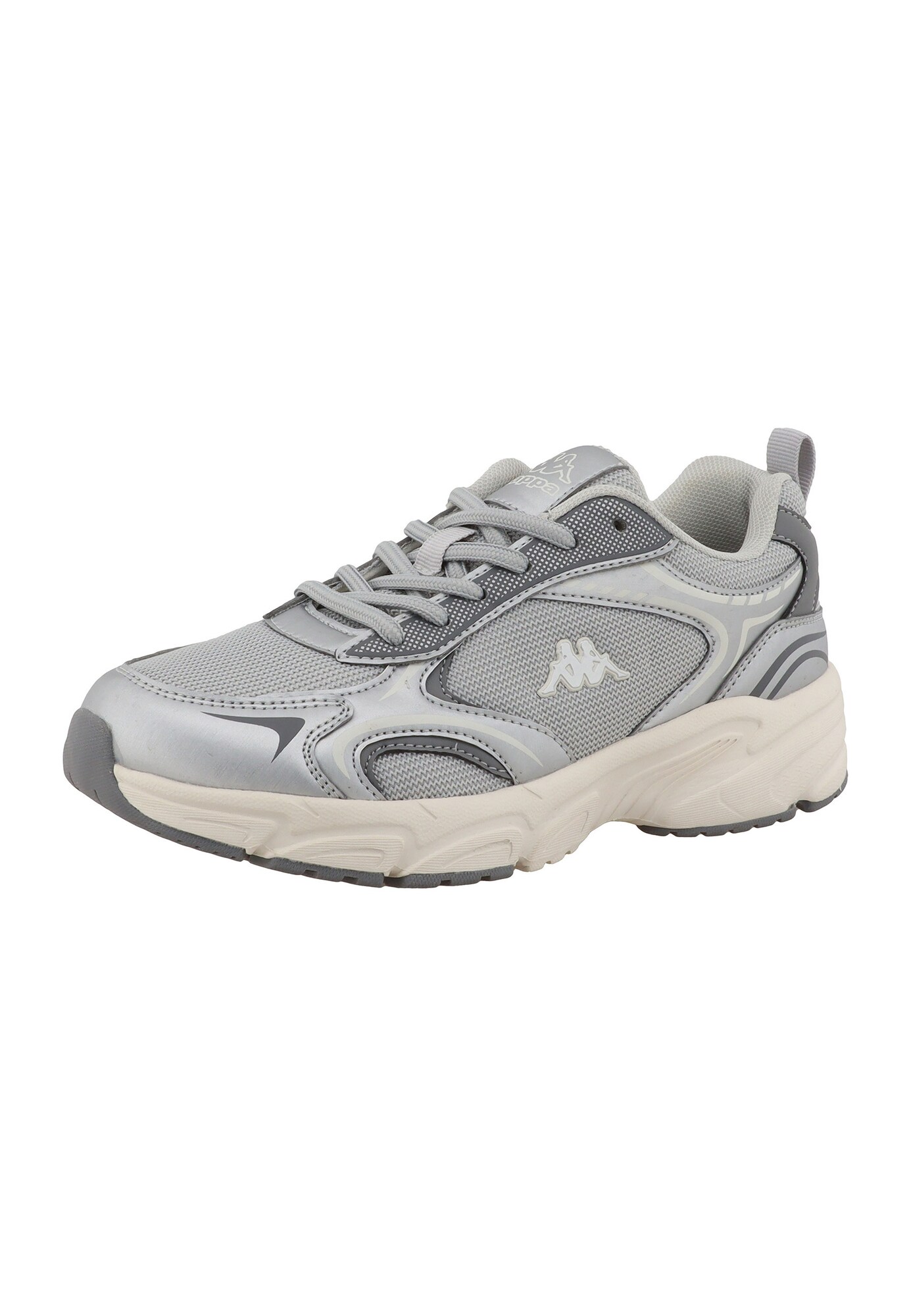 KAPPA Sneaker low Allegra gri deschis / gri închis / argintiu