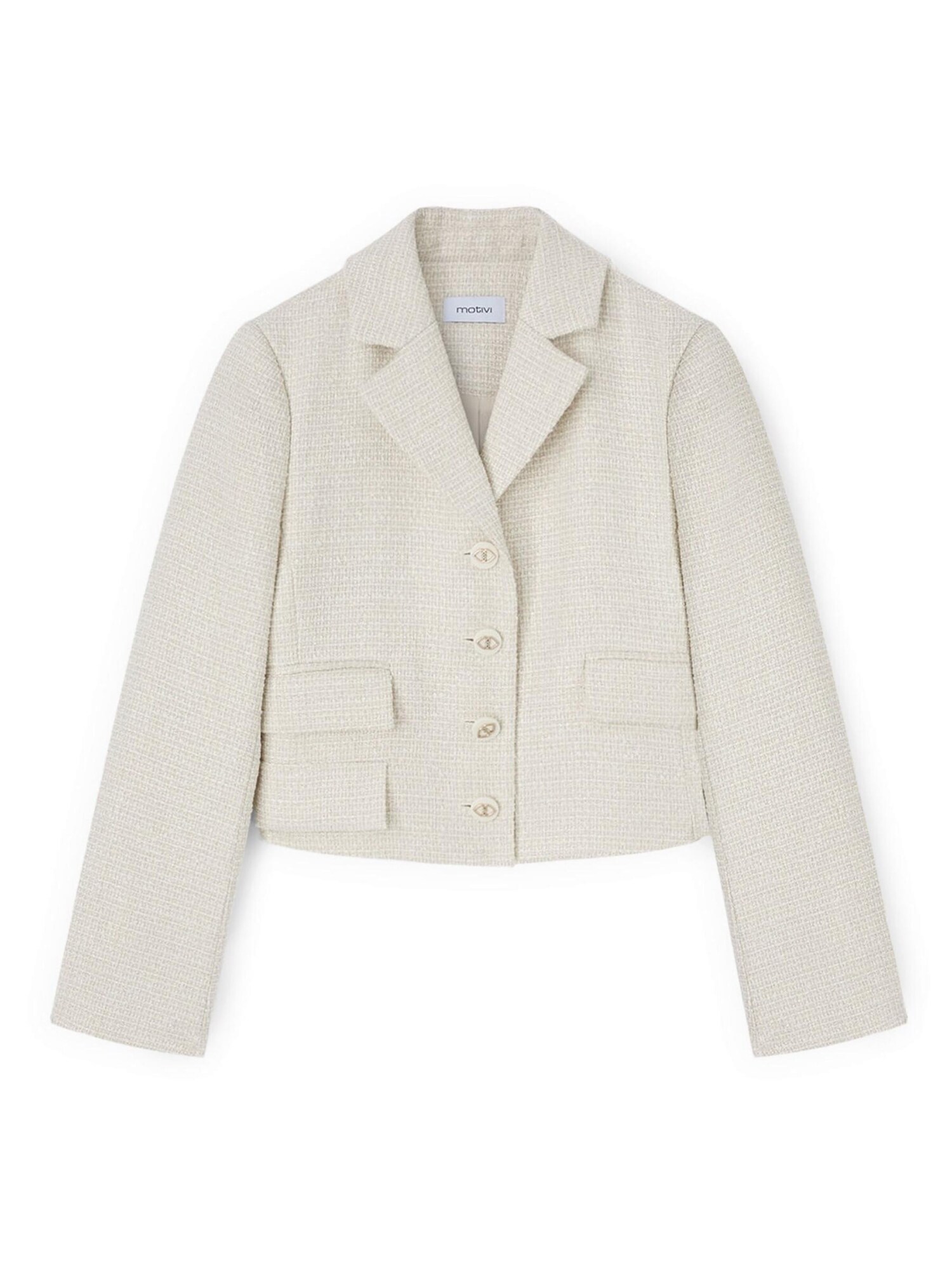 MOTIVI Chaqueta de entretiempo  blanco