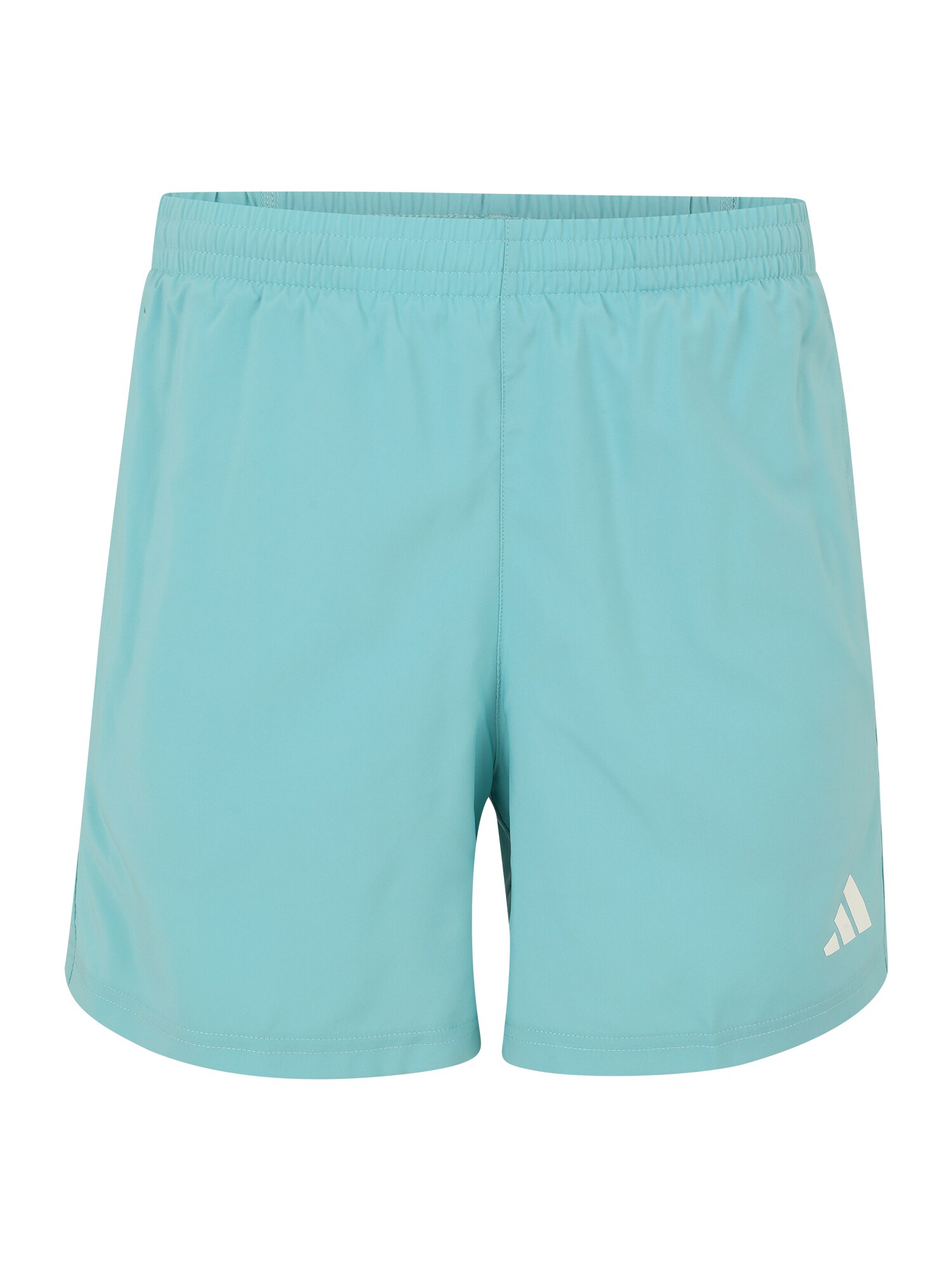 ADIDAS PERFORMANCE Športové nohavice 'Own The Run'  tyrkysová / biela