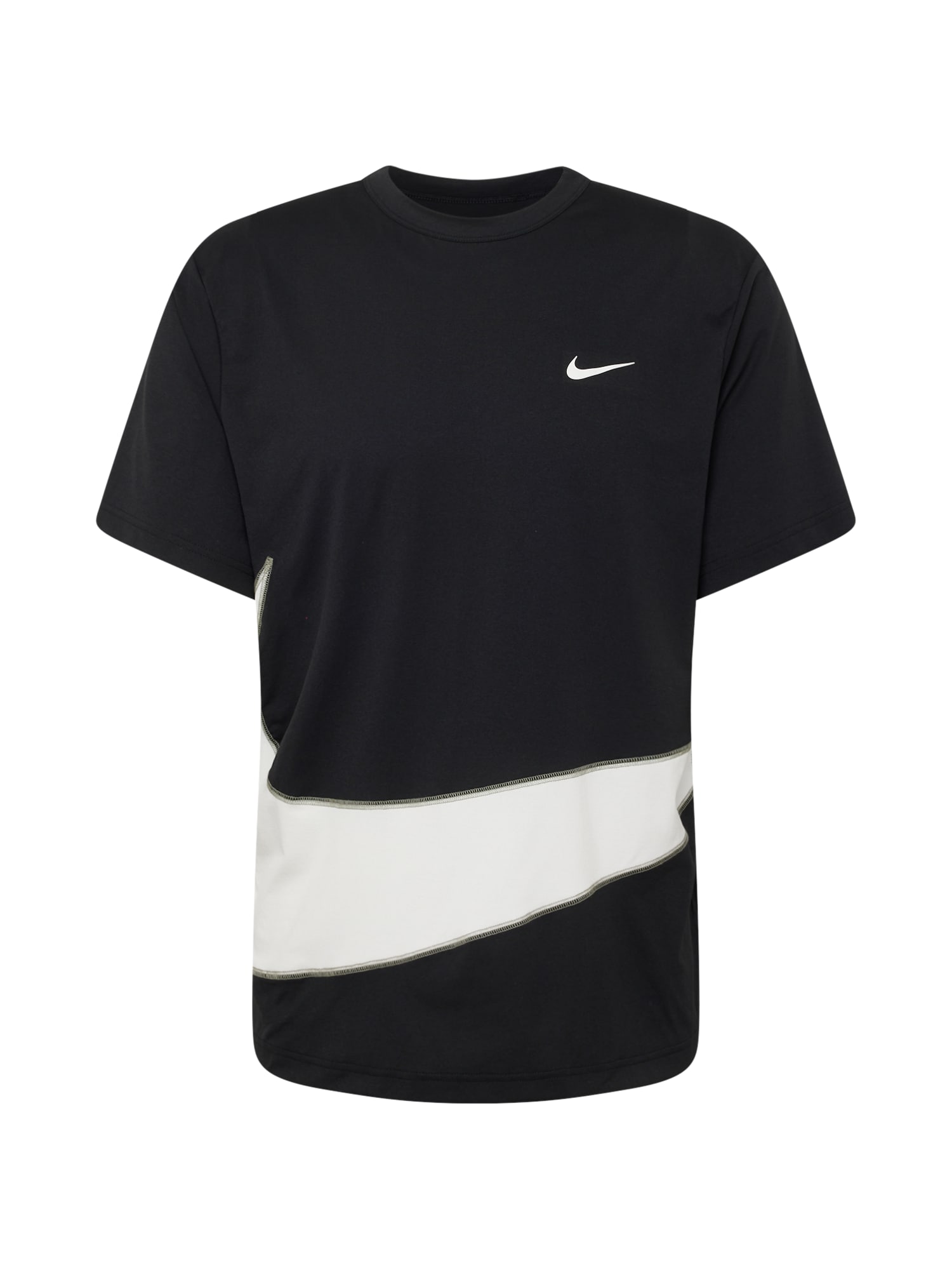 NIKE Tehnička sportska majica 'Hyverse Energy'  crna / bijela