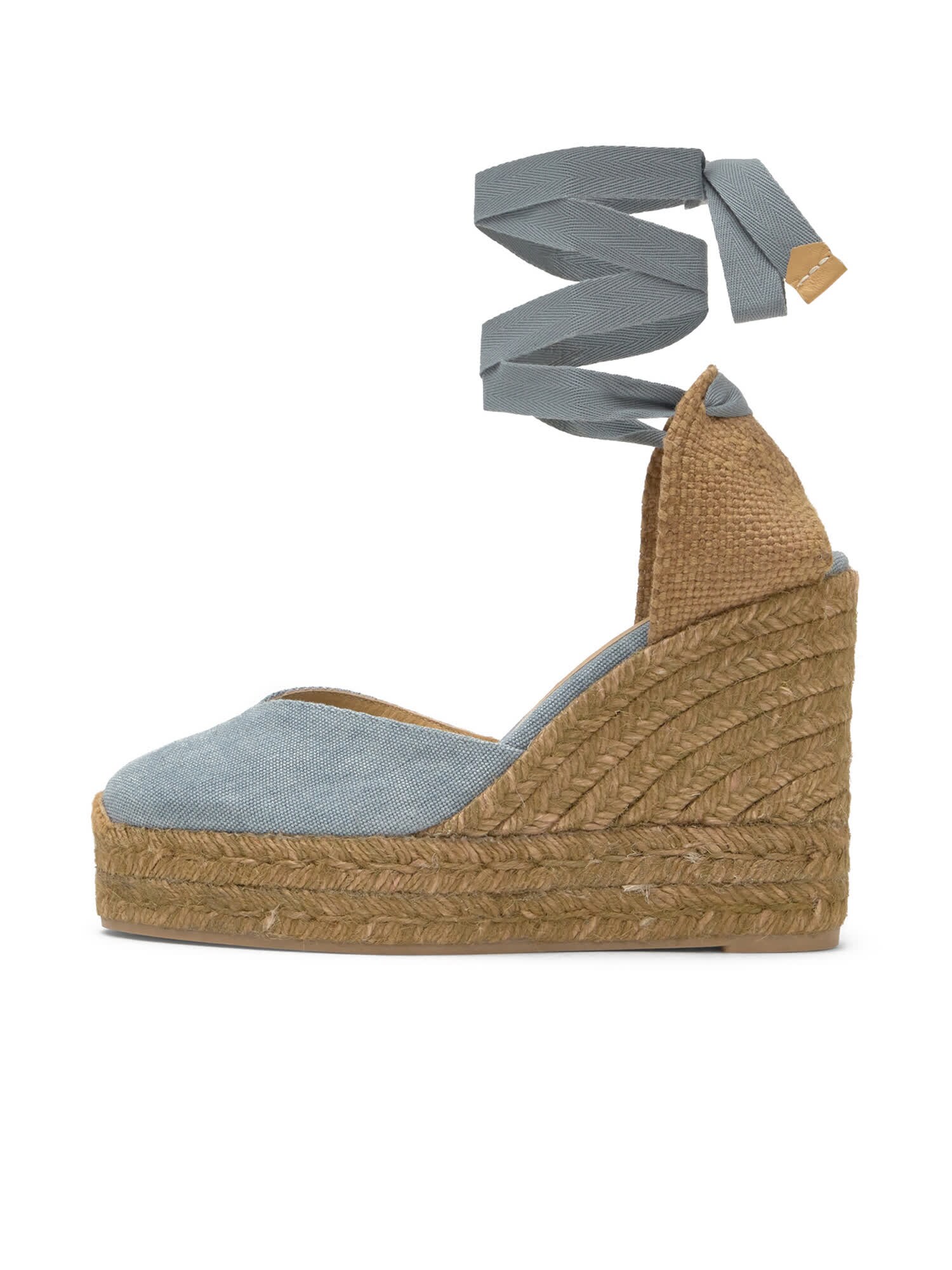 Castañer Espadrilky 'Chiara'  béžová / azúrová