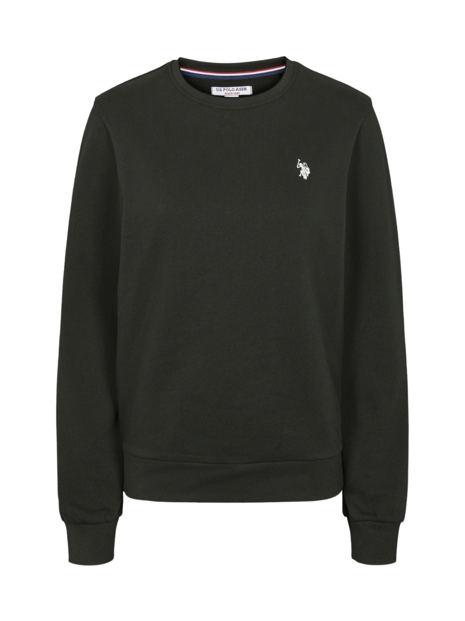 U.S. POLO ASSN. Bluză de molton UWAdele negru / alb