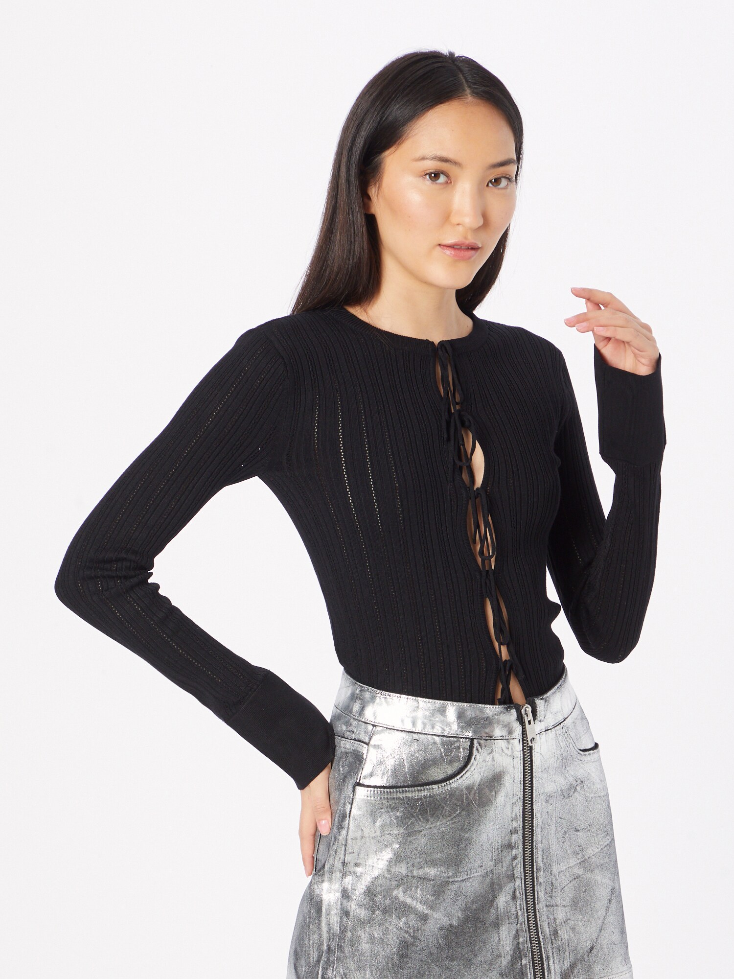 River Island Pulóver 'CARDI'  fekete termék 2. képe