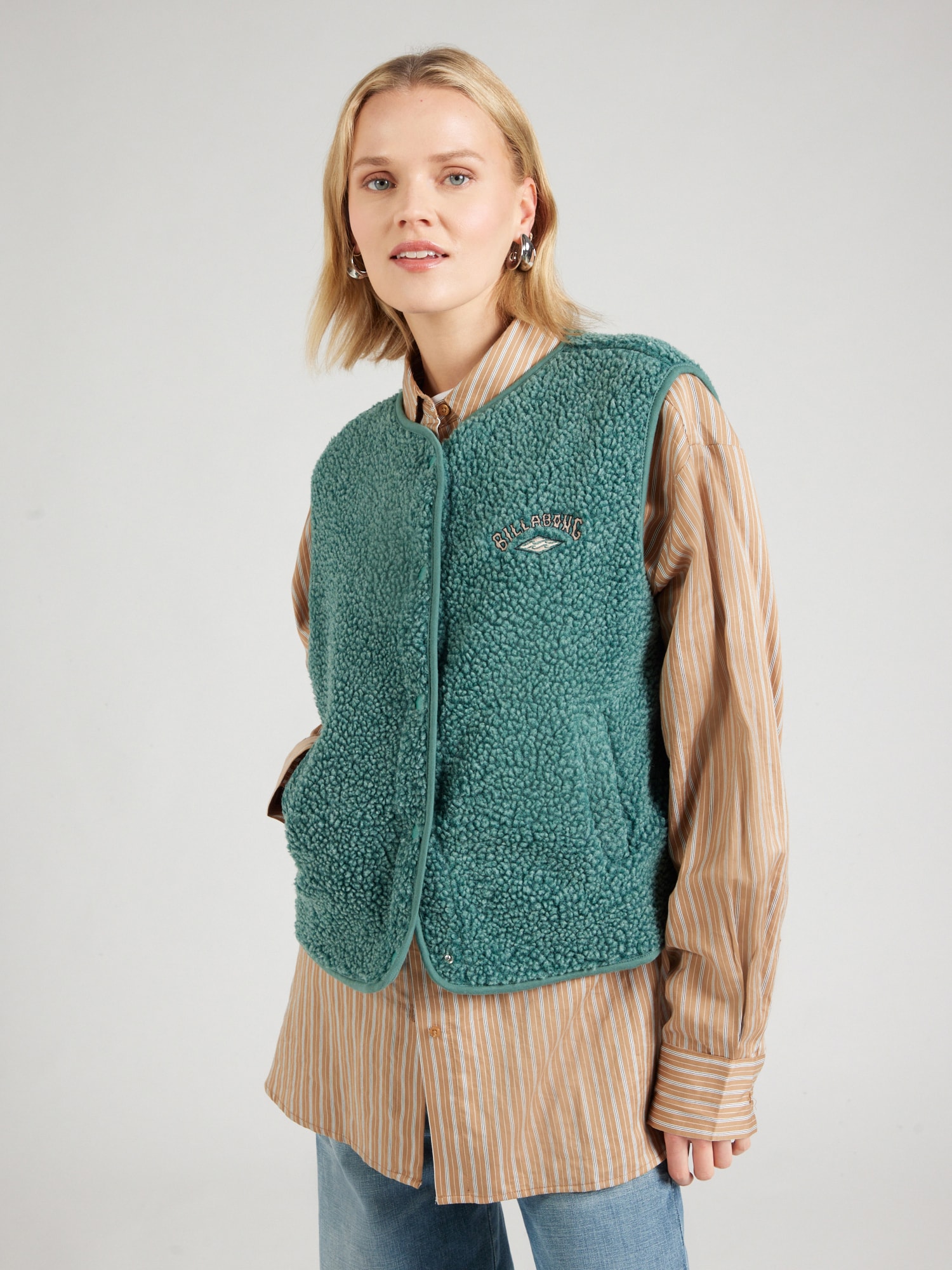 BILLABONG Mellény 'BE HAPPY' fenyő termék 2. képe