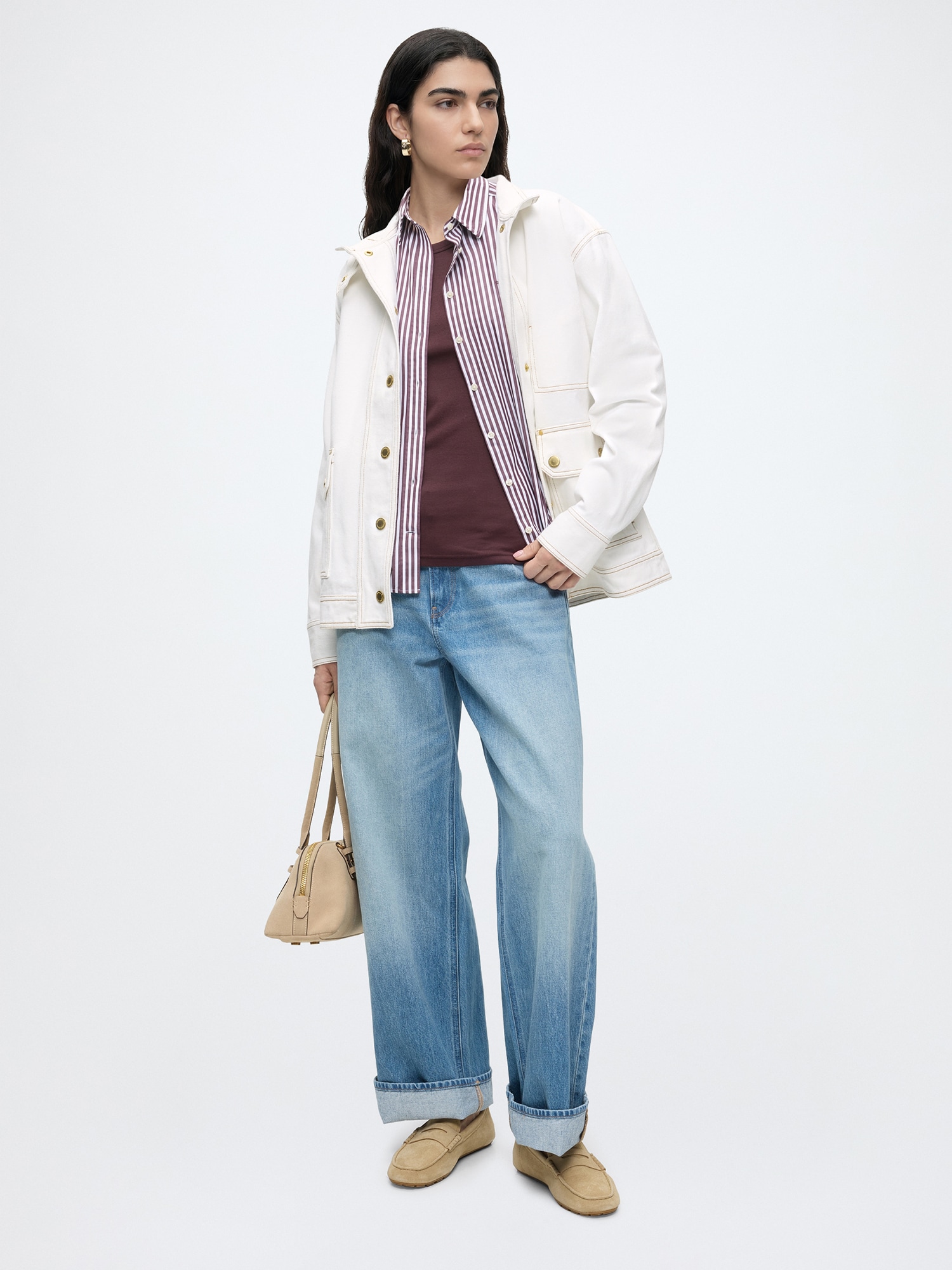 Barbour International Chaqueta de entretiempo 'Kyla'  blanco – imagen 4