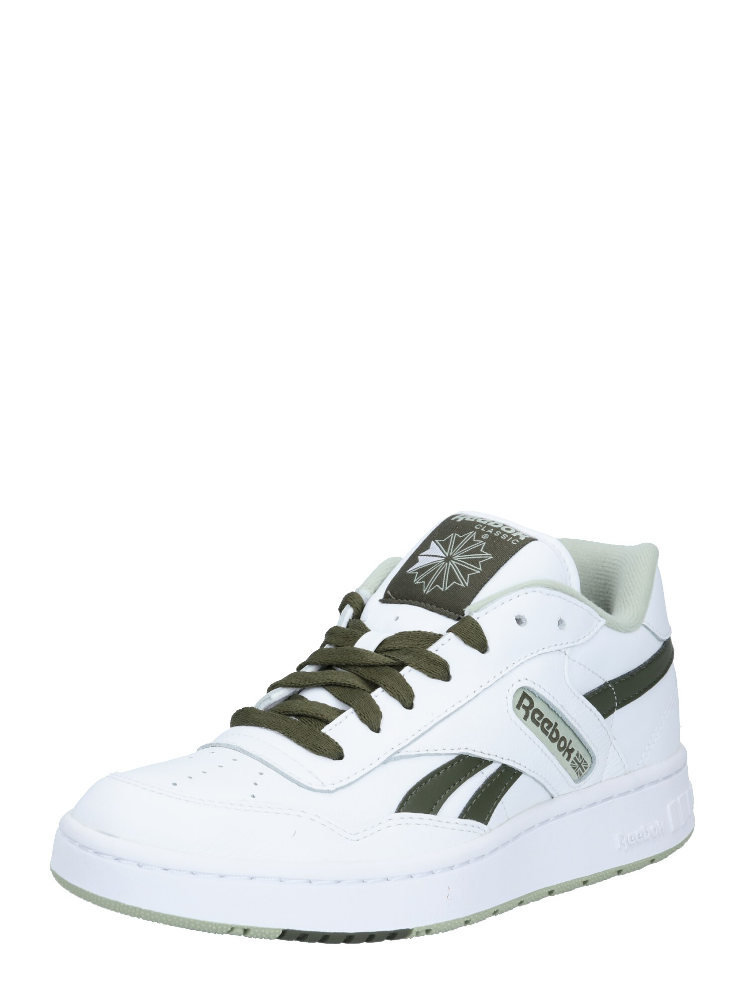 Reebok Classic Sportbačiai be auliuko  balta / žolės žalia