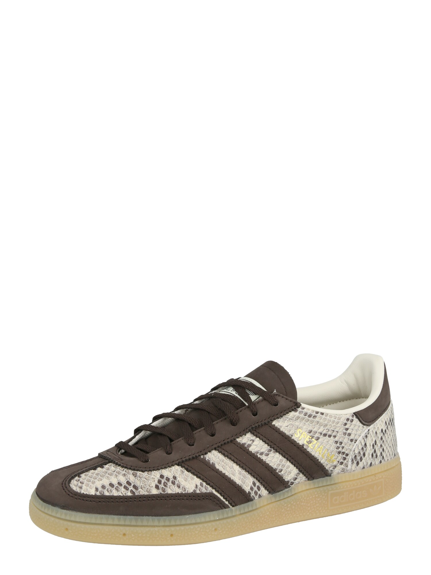 ADIDAS ORIGINALS Nízke tenisky 'HANDBALL SPEZIAL'  béžová / tmavohnedá / biela ako vlna