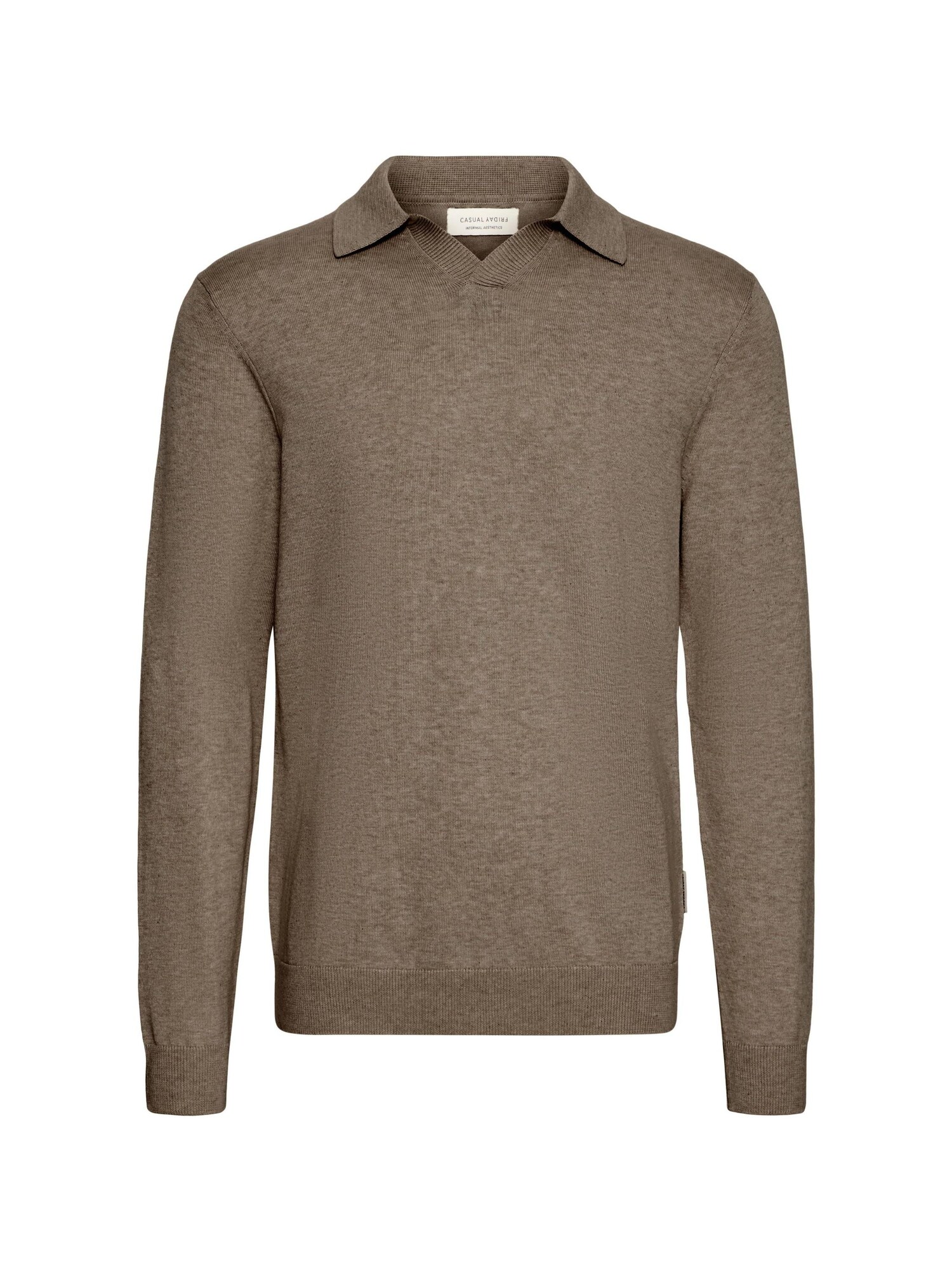 Casual Friday Jersey 'CFBells'  marrón