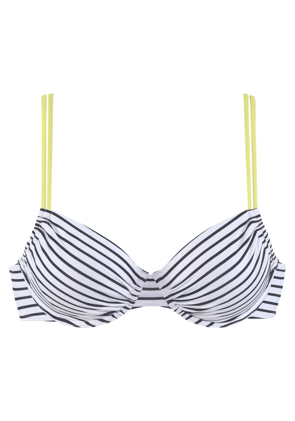 Bikiniöverdel gul / svart