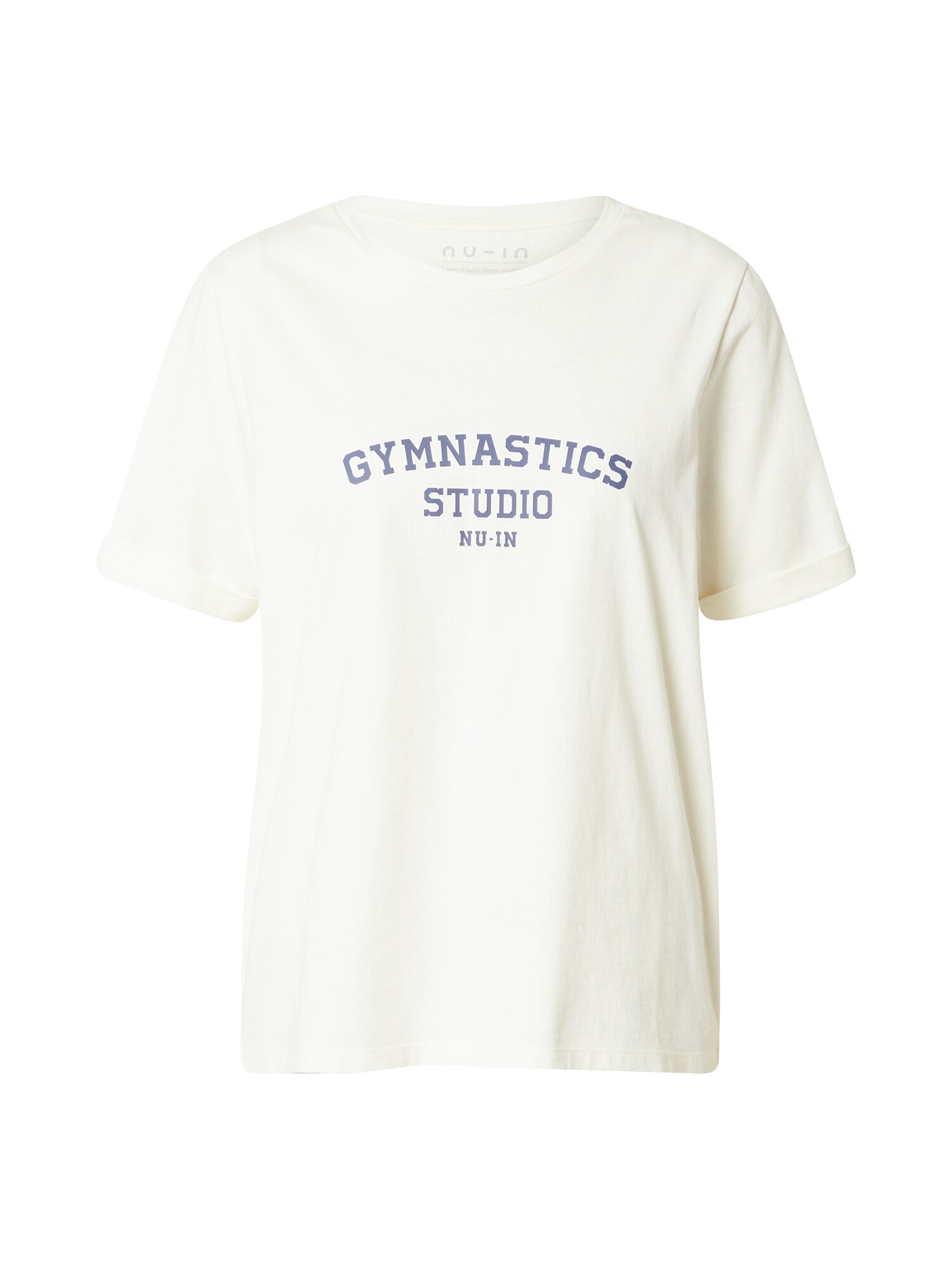 Nu-in Tricou  Albastru / Alb Murdar