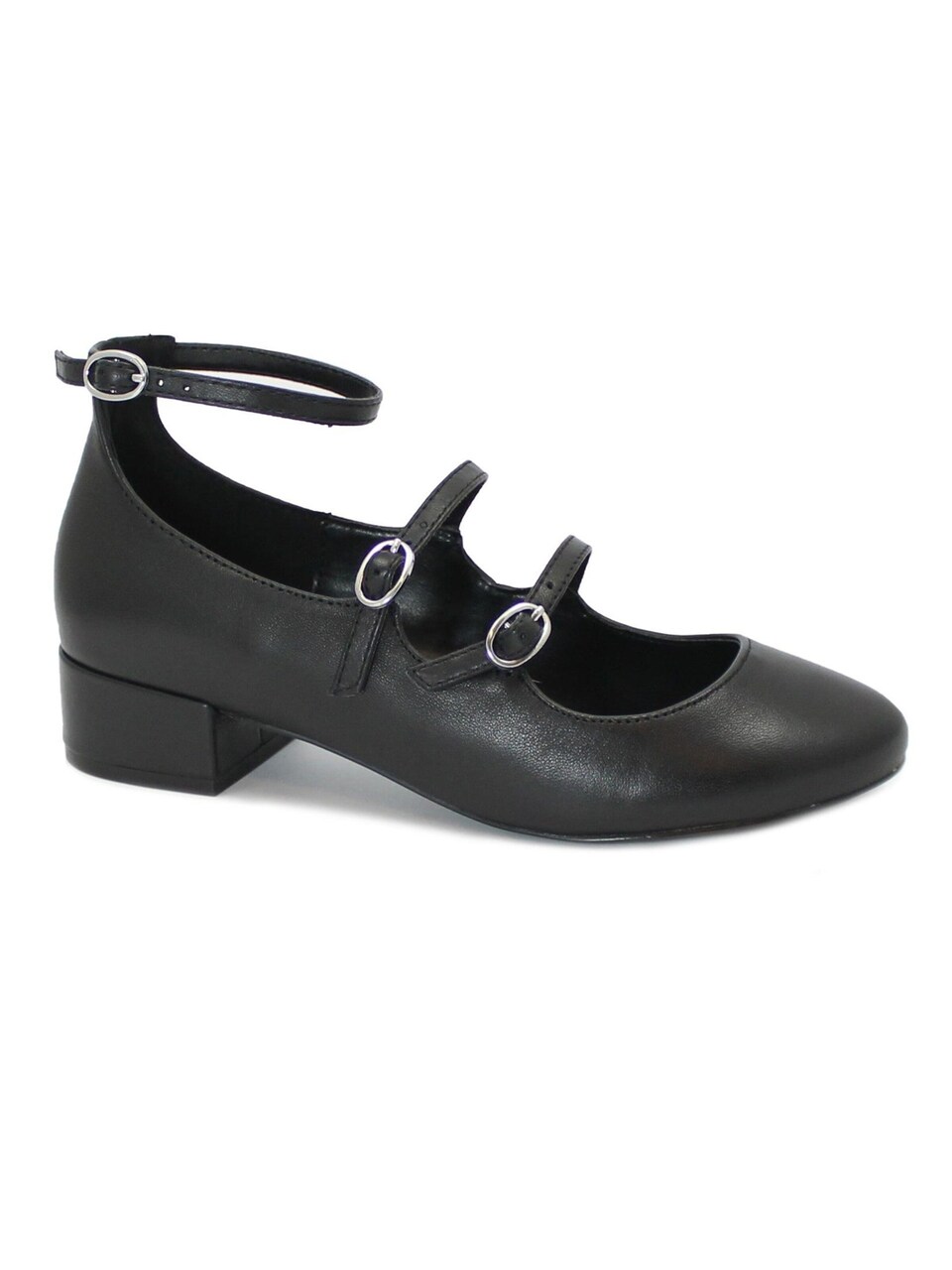 Ballerina 'STEVE MADDEN COLLEAGUE black nero scarpe ballerina donna pelle cinturino'