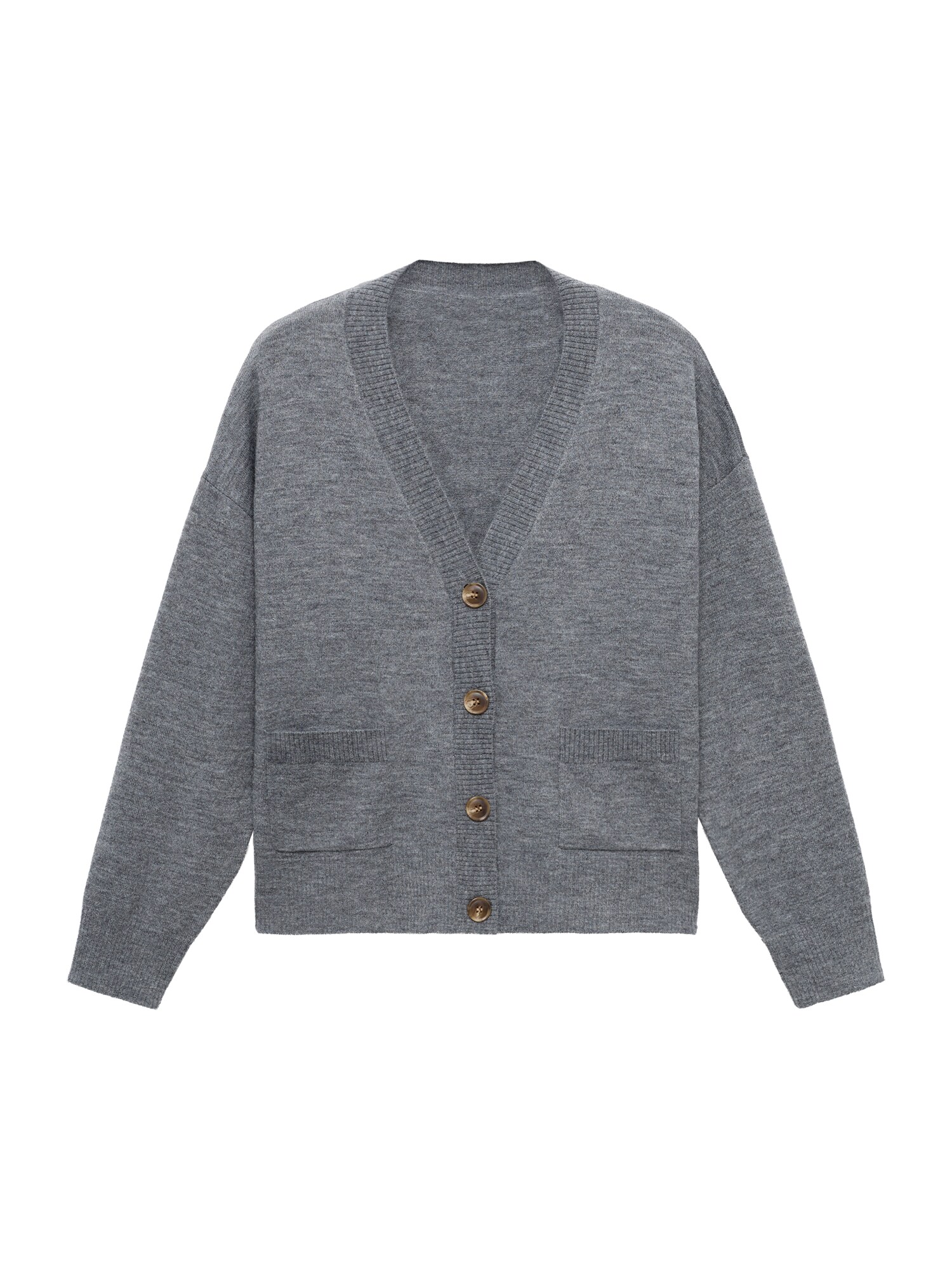 MANGO Geacă tricotată NEKKO  gri