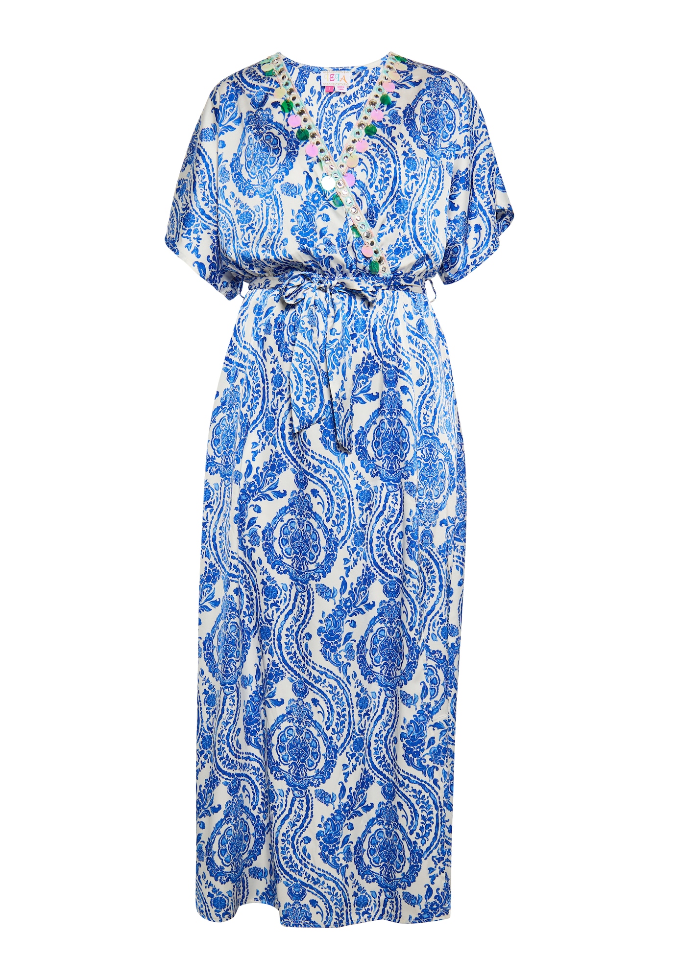 IZIA Rochie  verde deschis / mov deschis / mai multe culori / alb