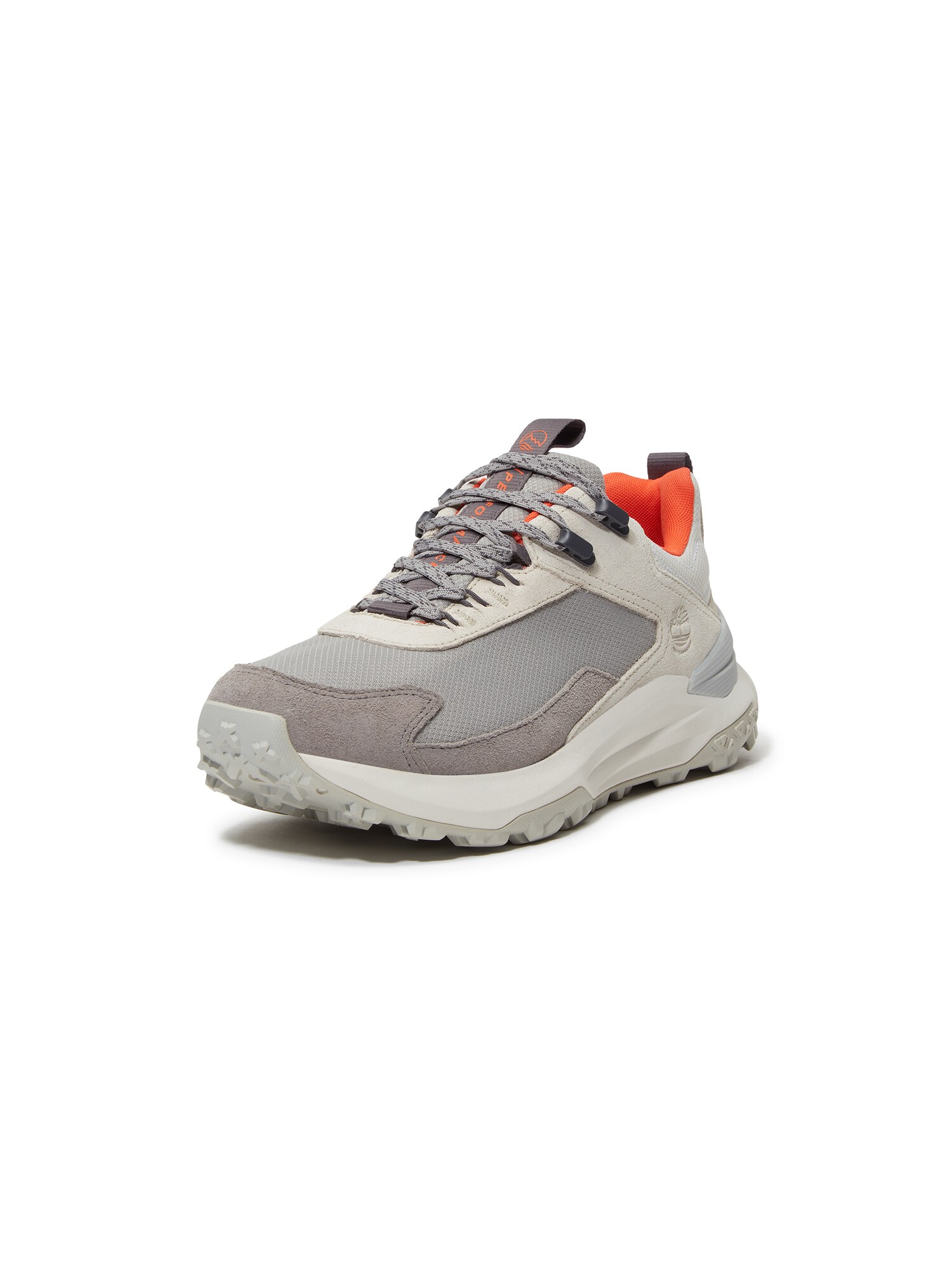 TIMBERLAND Félcipő  világosszürke / piros akciós termékkép 1