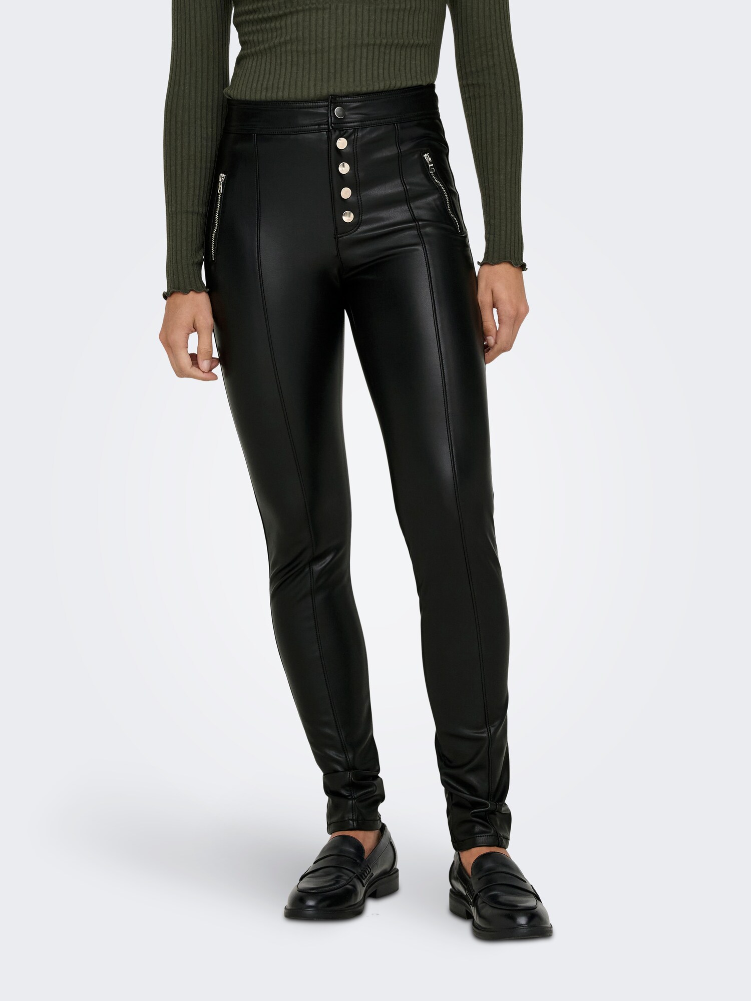 ONLY Leggings 'ONLSIGGA'  fekete termék 2. képe