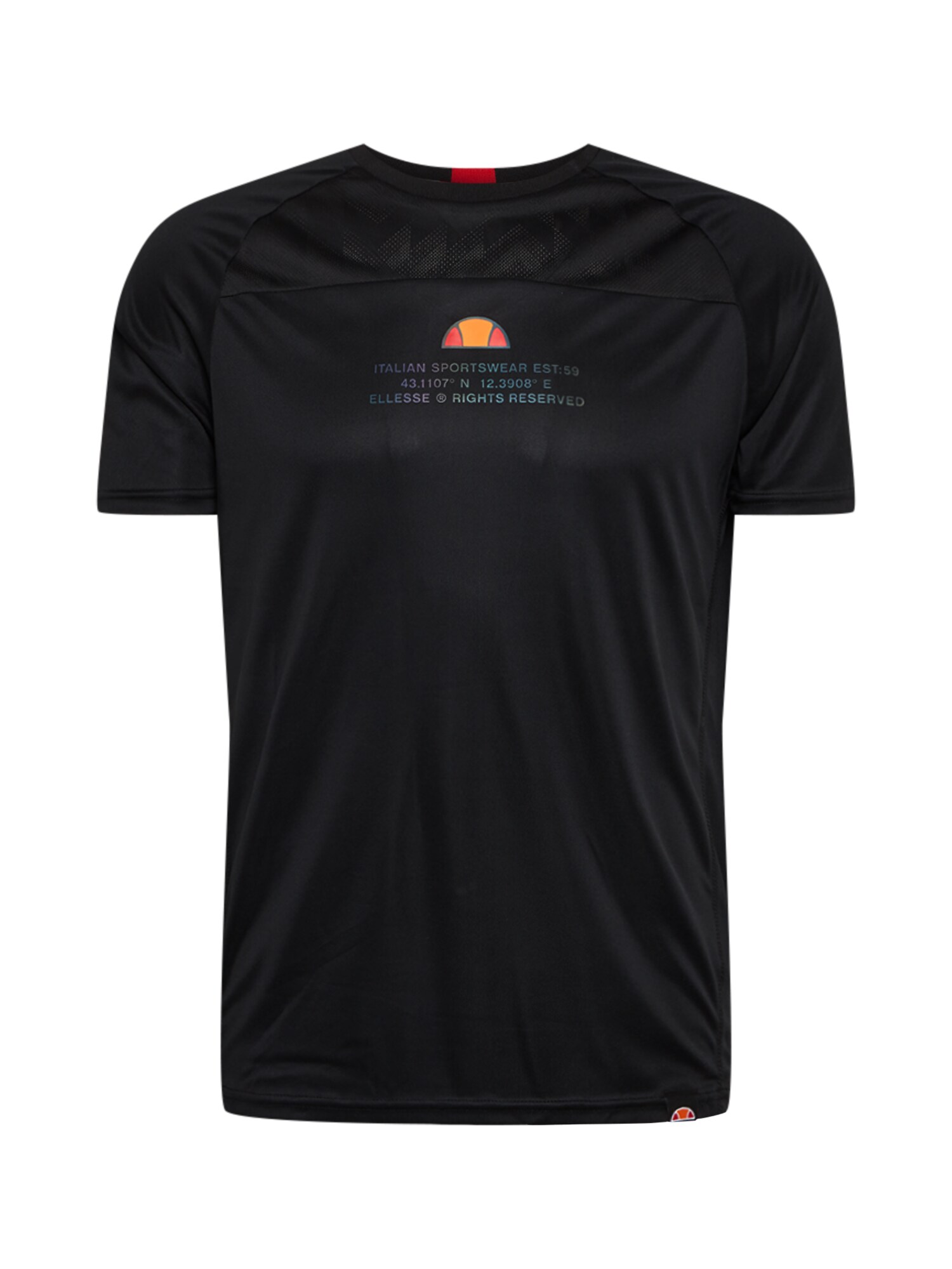 ELLESSE Sportiniai marškinėliai 'Baseline'  juoda