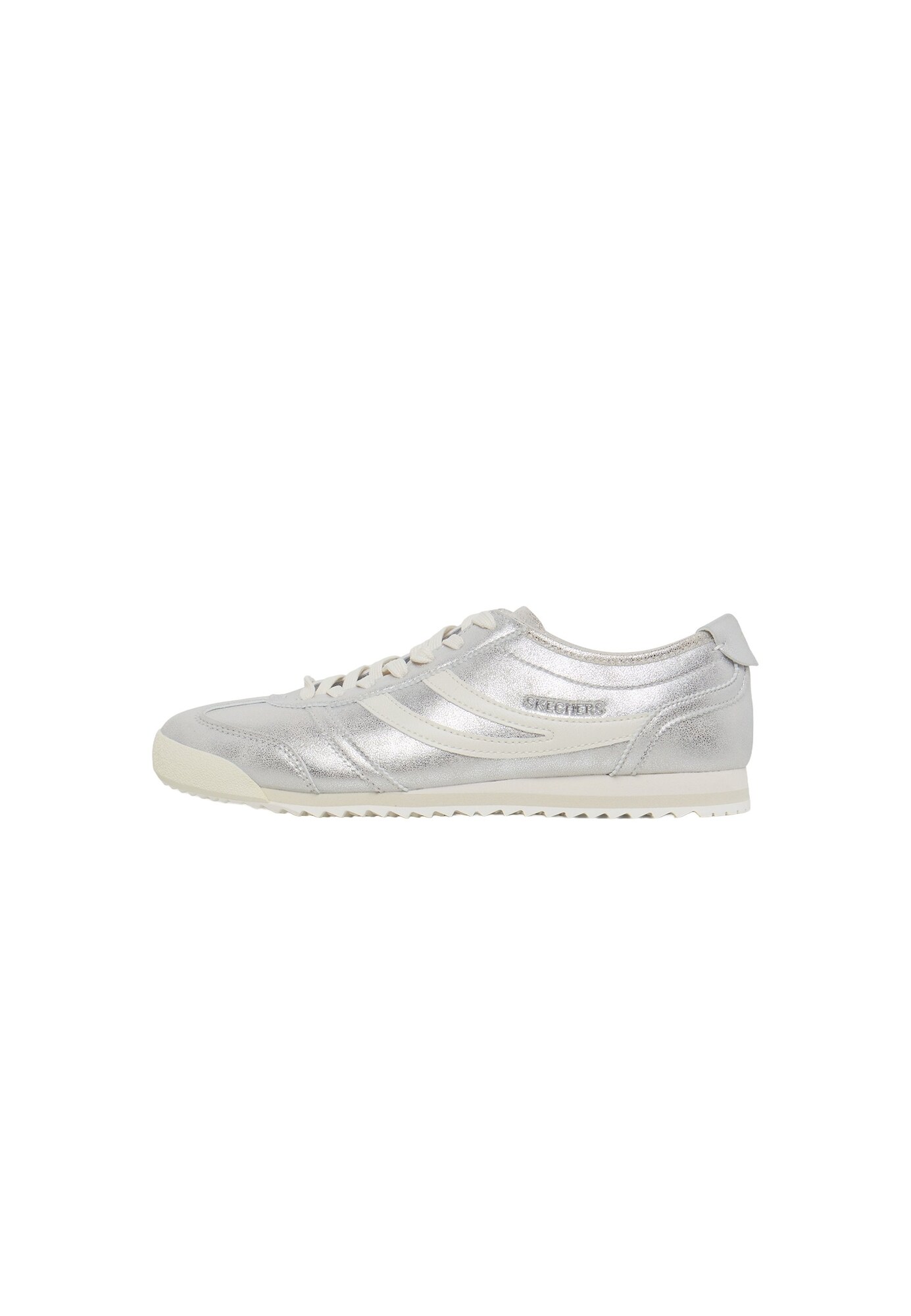 SKECHERS Zapatillas deportivas bajas 'Topnotch-Shimmer Chic' plata / offwhite – imagen 1