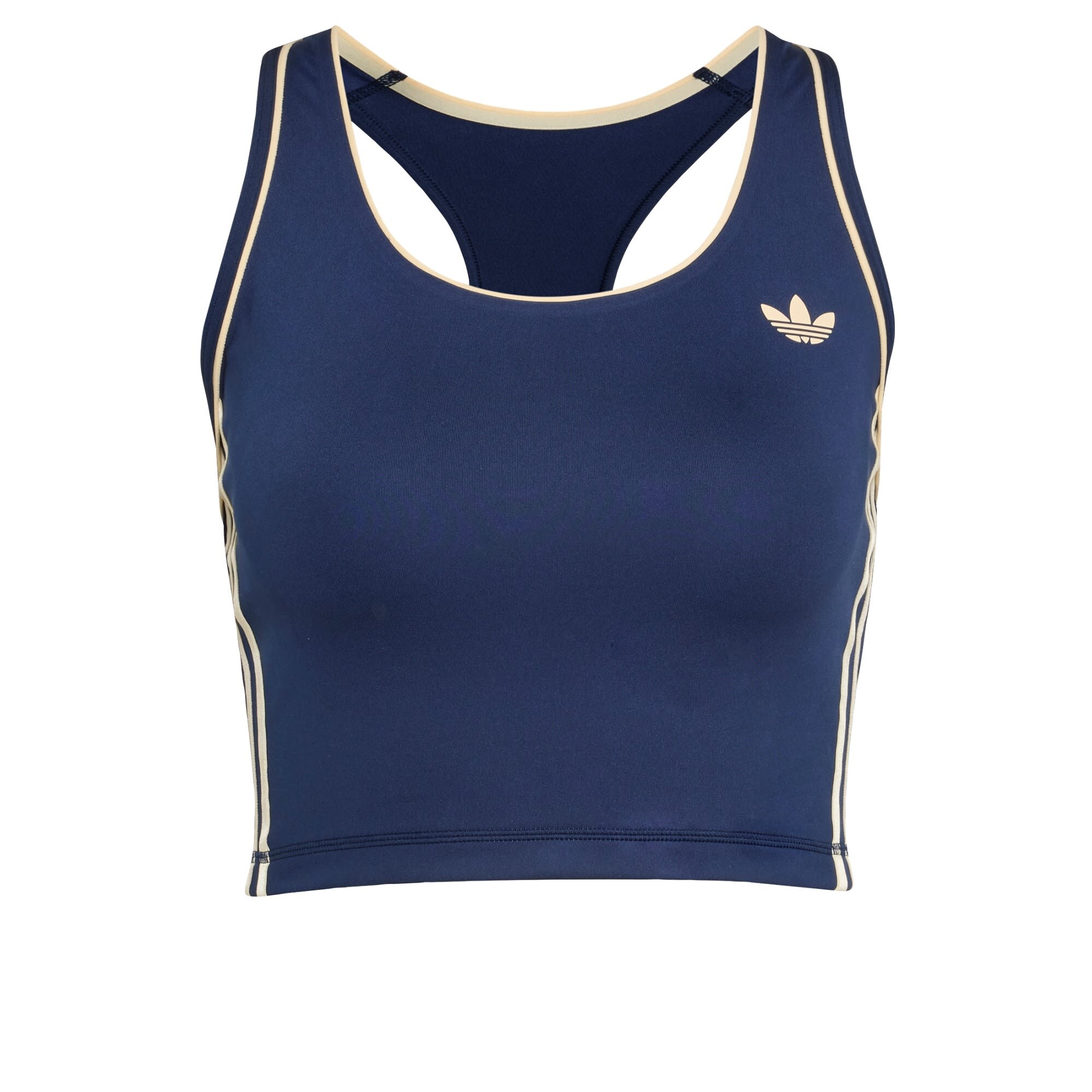 ADIDAS PERFORMANCE Sport top albastru închis / alb