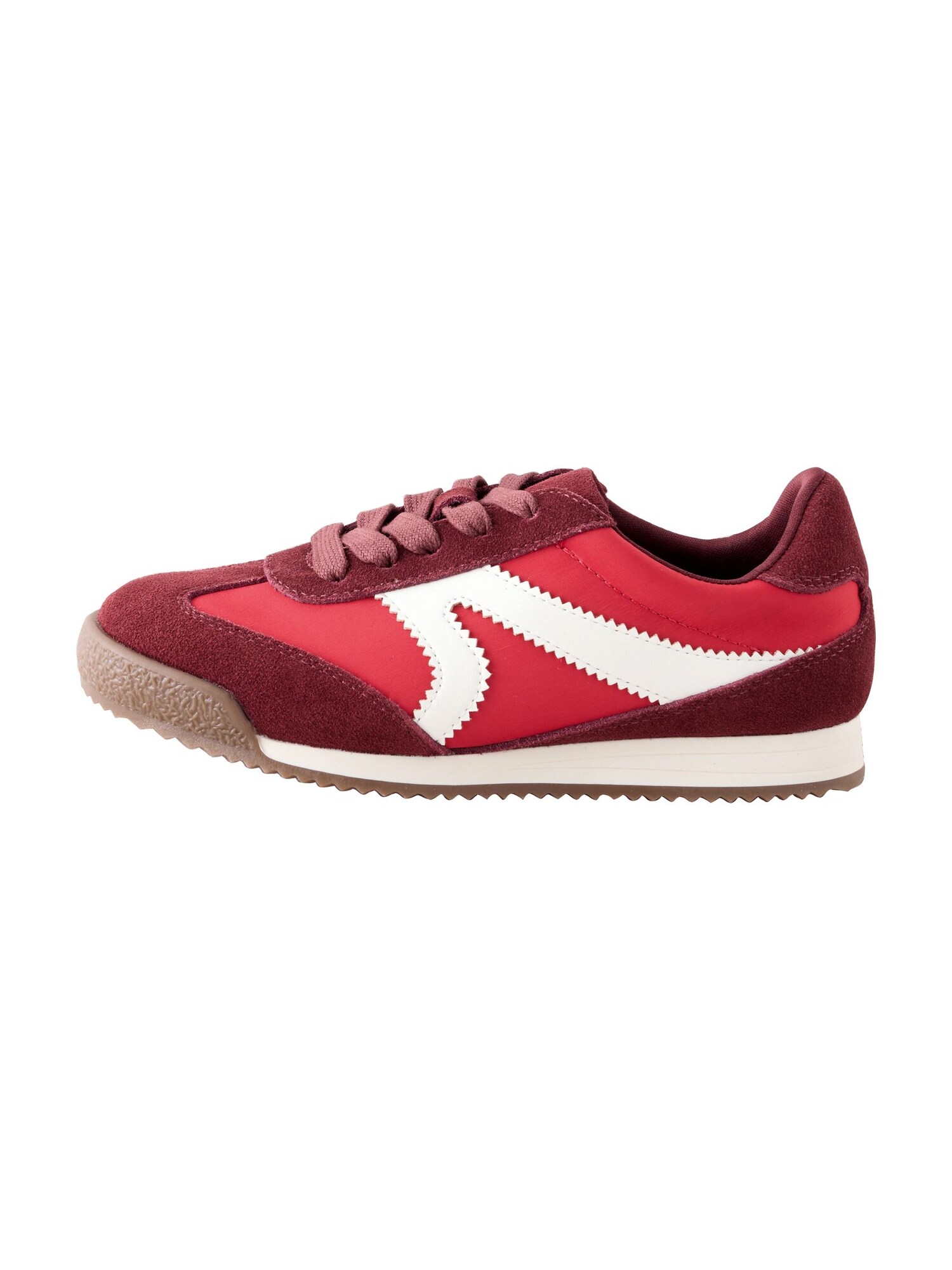 Next Sneaker  roșu / roșu bordeaux / alb