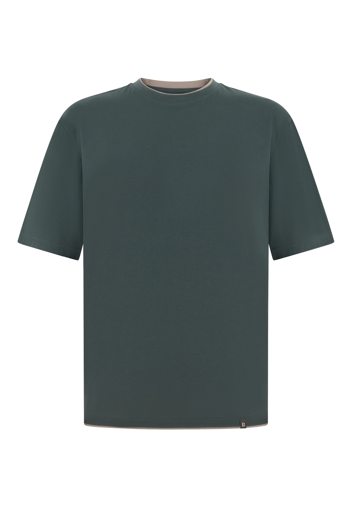 Boggi Milano Tricou  verde închis