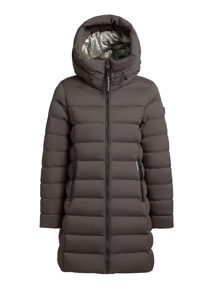 khujo Mantel 'Nekar2' Damen Größe L taupe Wintermantel