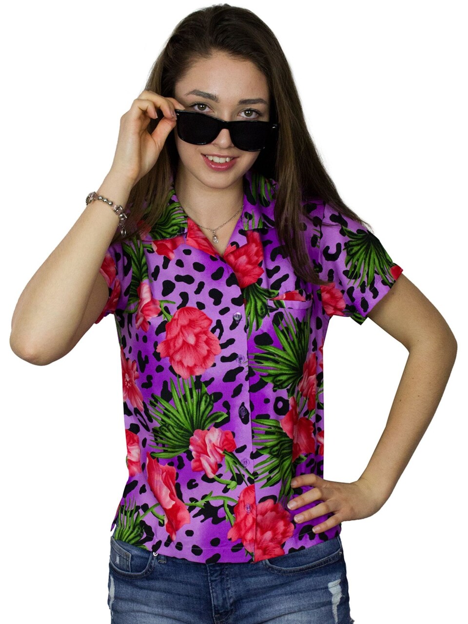 Blus 'Leopard Flowers'