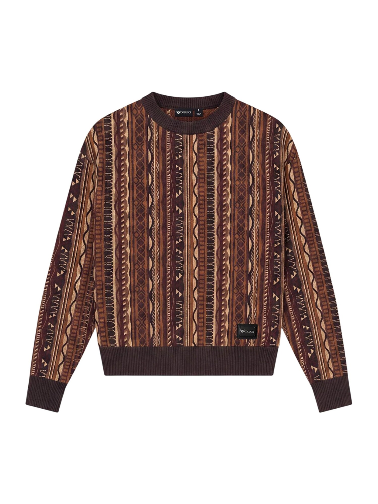 Colucci Pullover cognac / marrone scuro