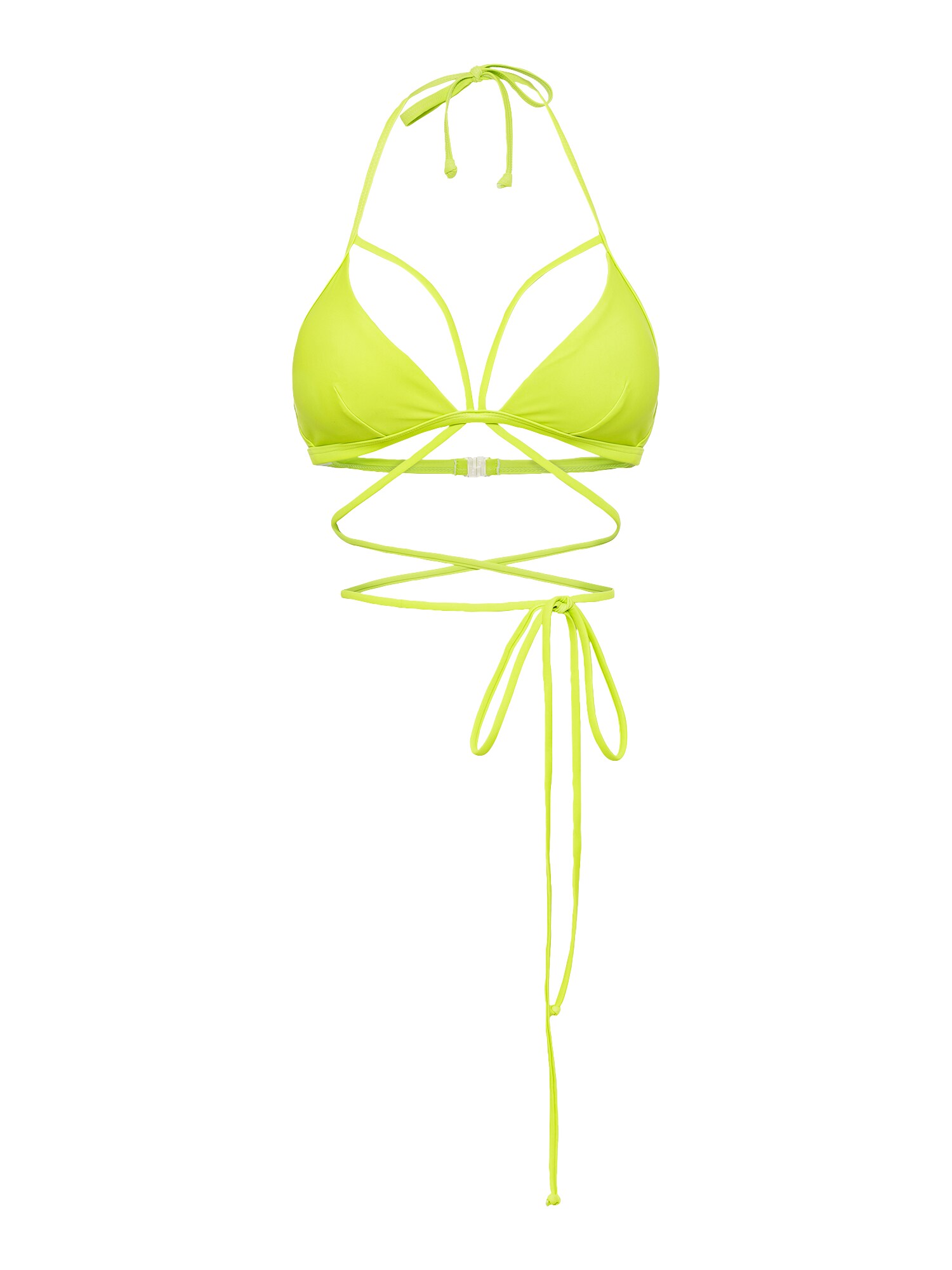 LSCN by LASCANA Bikinový top 'Gina'  limetová