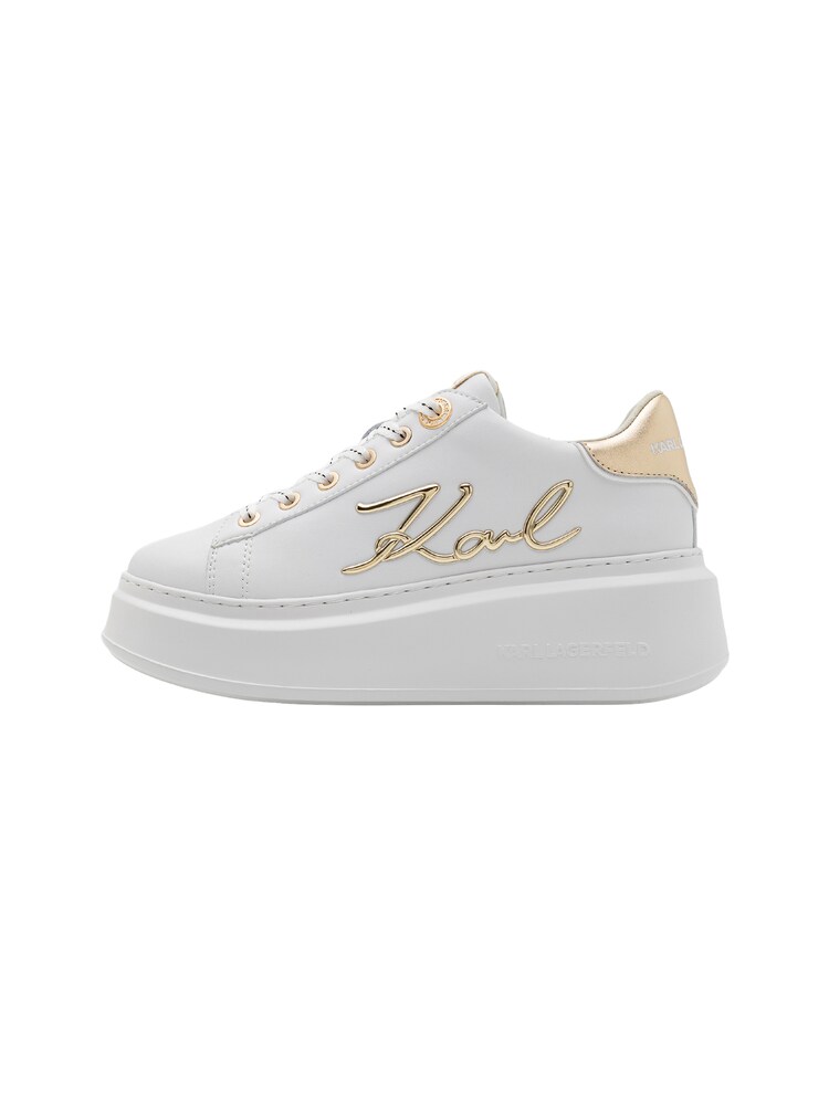 Karl Lagerfeld Sneaker Damen Größe 40 gold / weiß