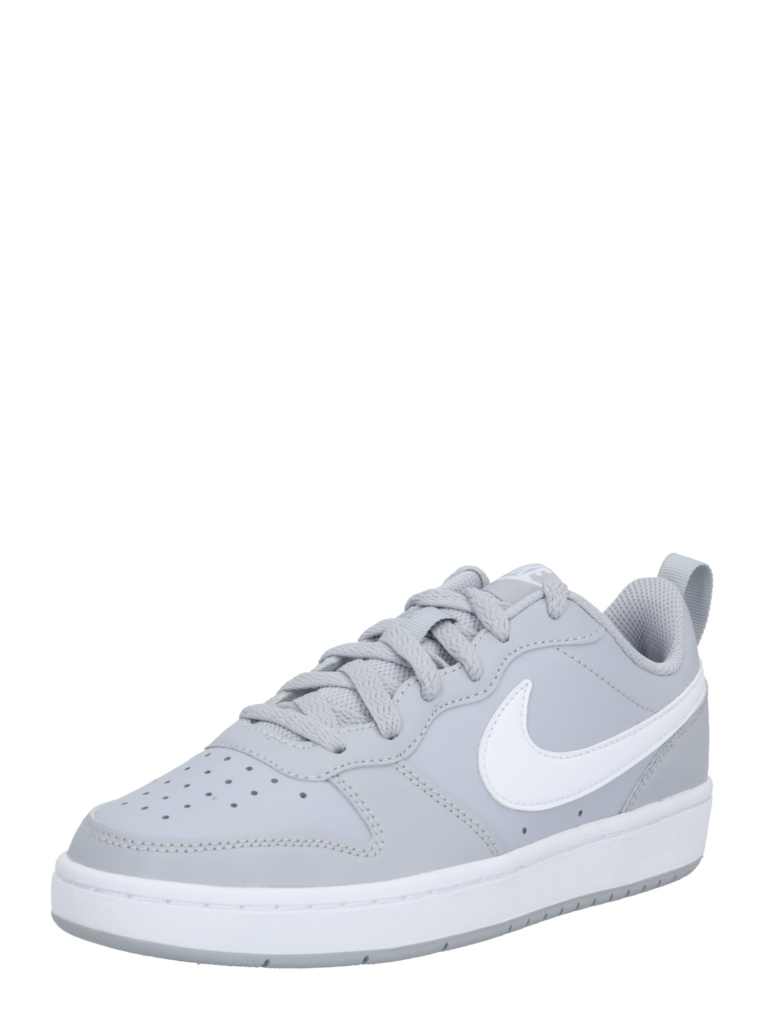 Nike Sportswear Sportbačiai 'Court Borough'  balta / šviesiai pilka