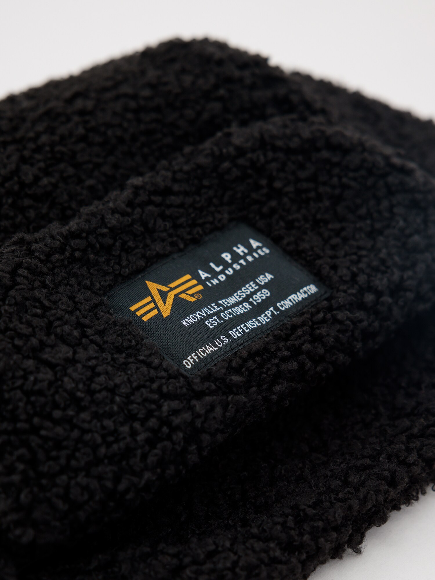 ALPHA INDUSTRIES Čiapky  tmavožltá / čierna / biela (obrázok 6)
