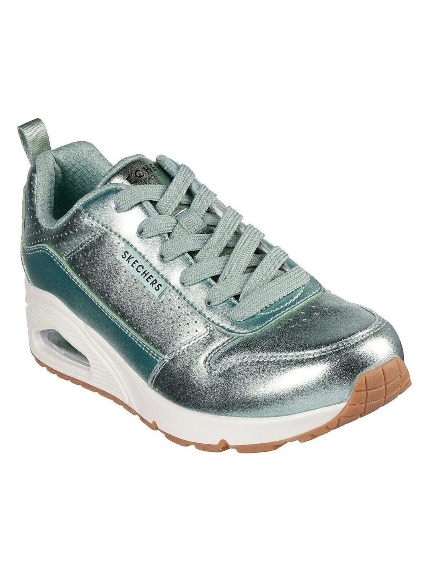 SKECHERS Calzado deportivo 'Skechers Uno - Metallixs'  verde