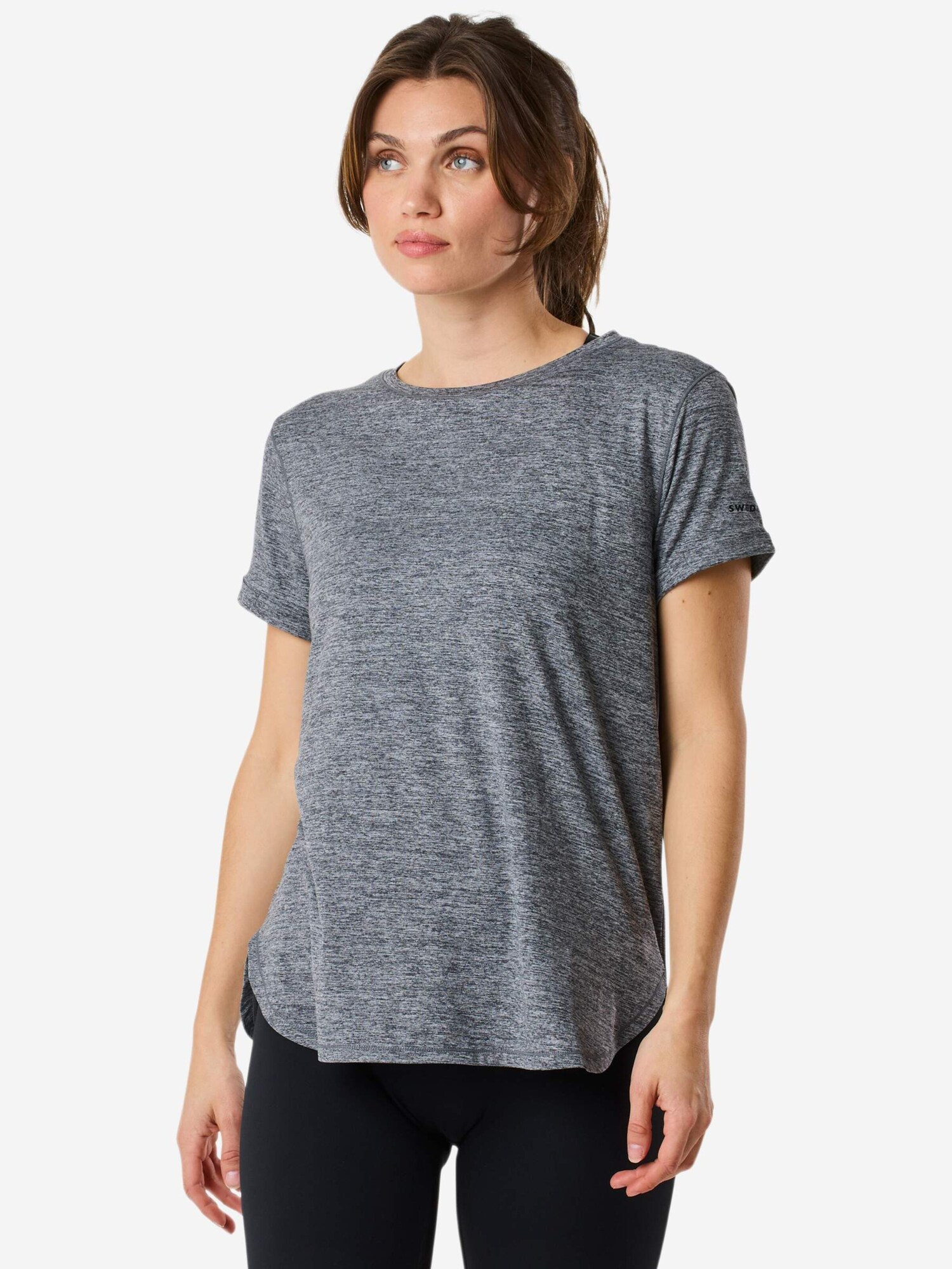 SWEDEMOUNT Camiseta funcional 'Core' negro