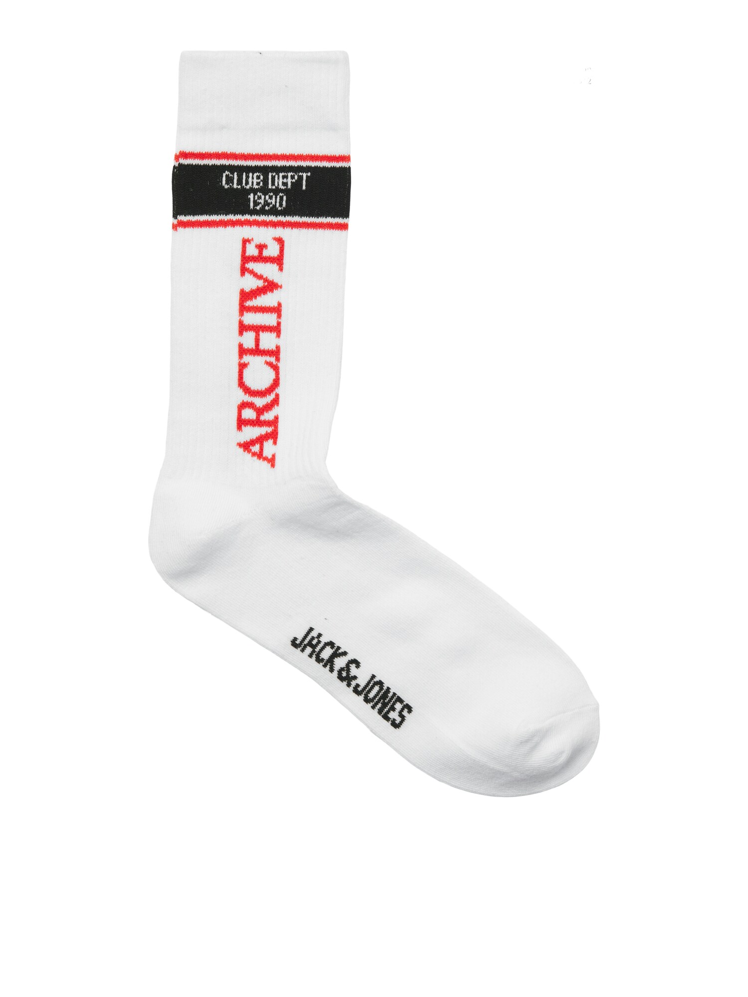 JACK & JONES Zokni 'JACZAMORA'  krém / kék / piros / fehér termék 2. képe