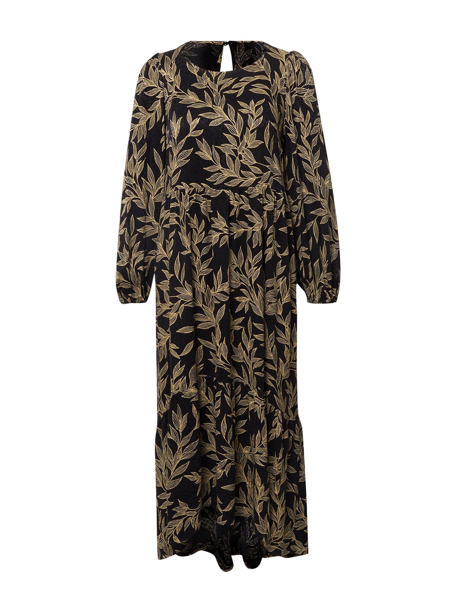 LOVJOI Vestido 'AUDREYANA'  oliveira / preto