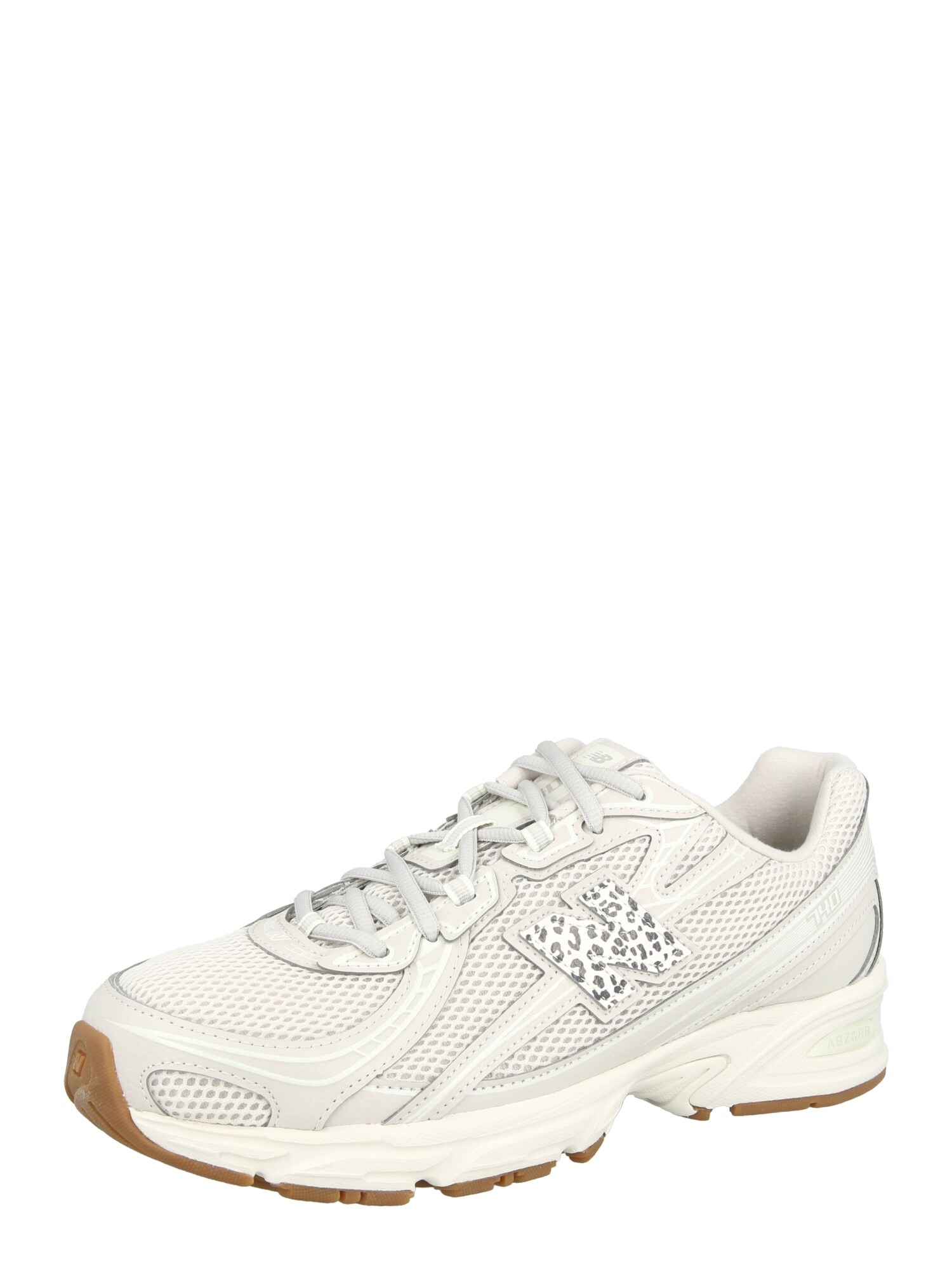 new balance Nízke tenisky '740'  sivobéžová / čierna melírovaná / šedobiela