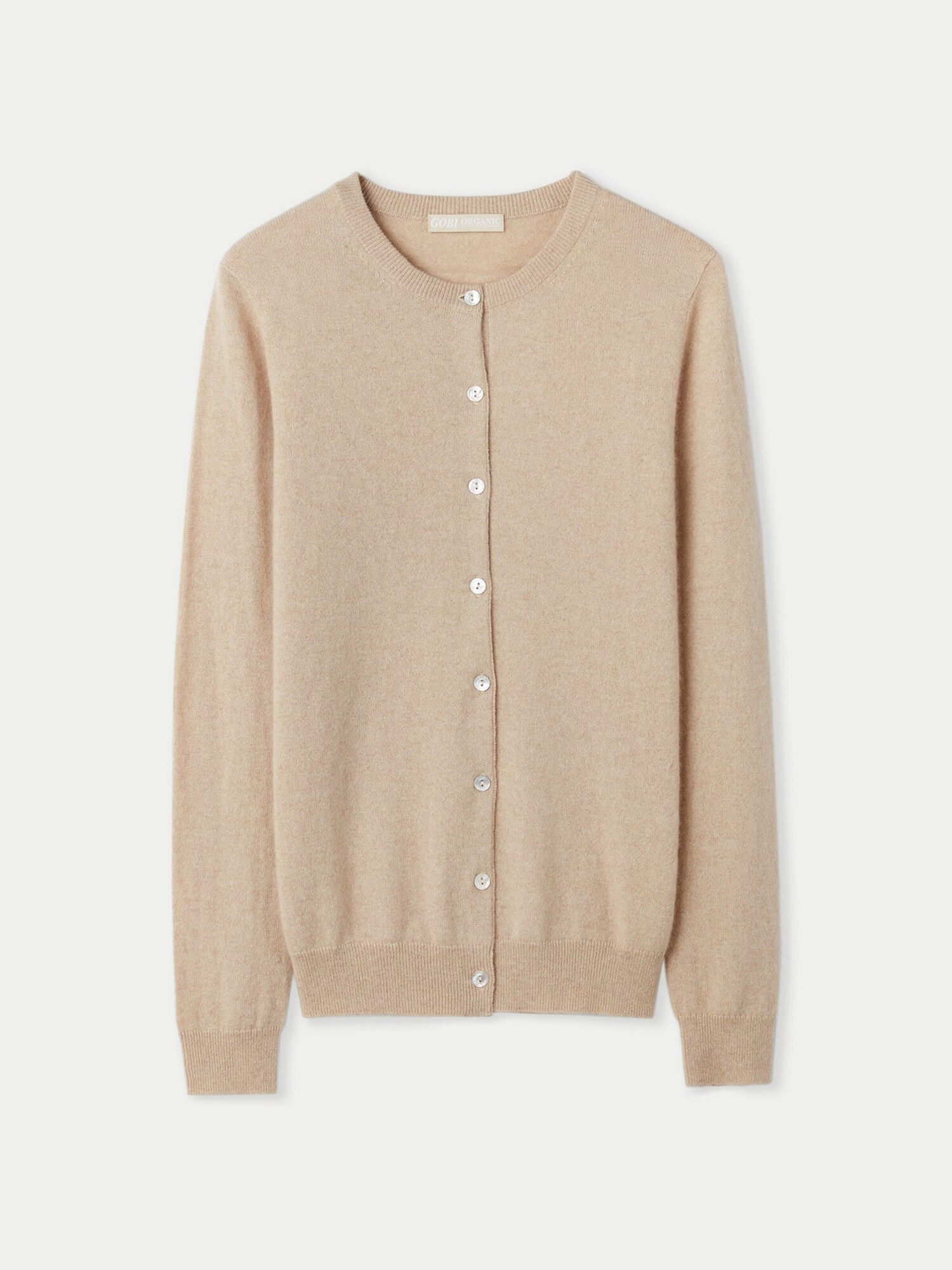 GOBI Cashmere Cárdigan 'Essential'  beige