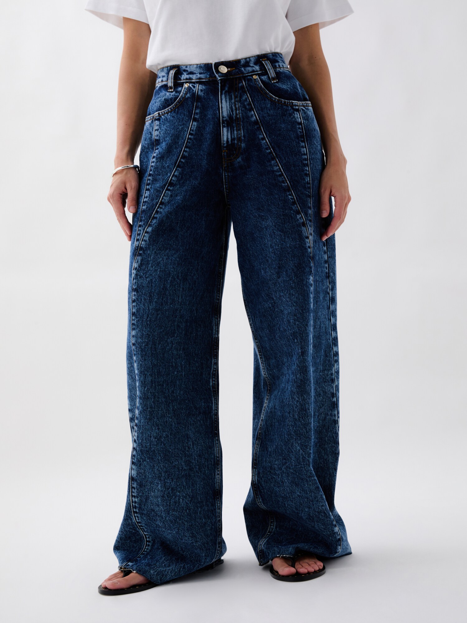 Thumbnail - Scalpers New Curvy Denim Pant