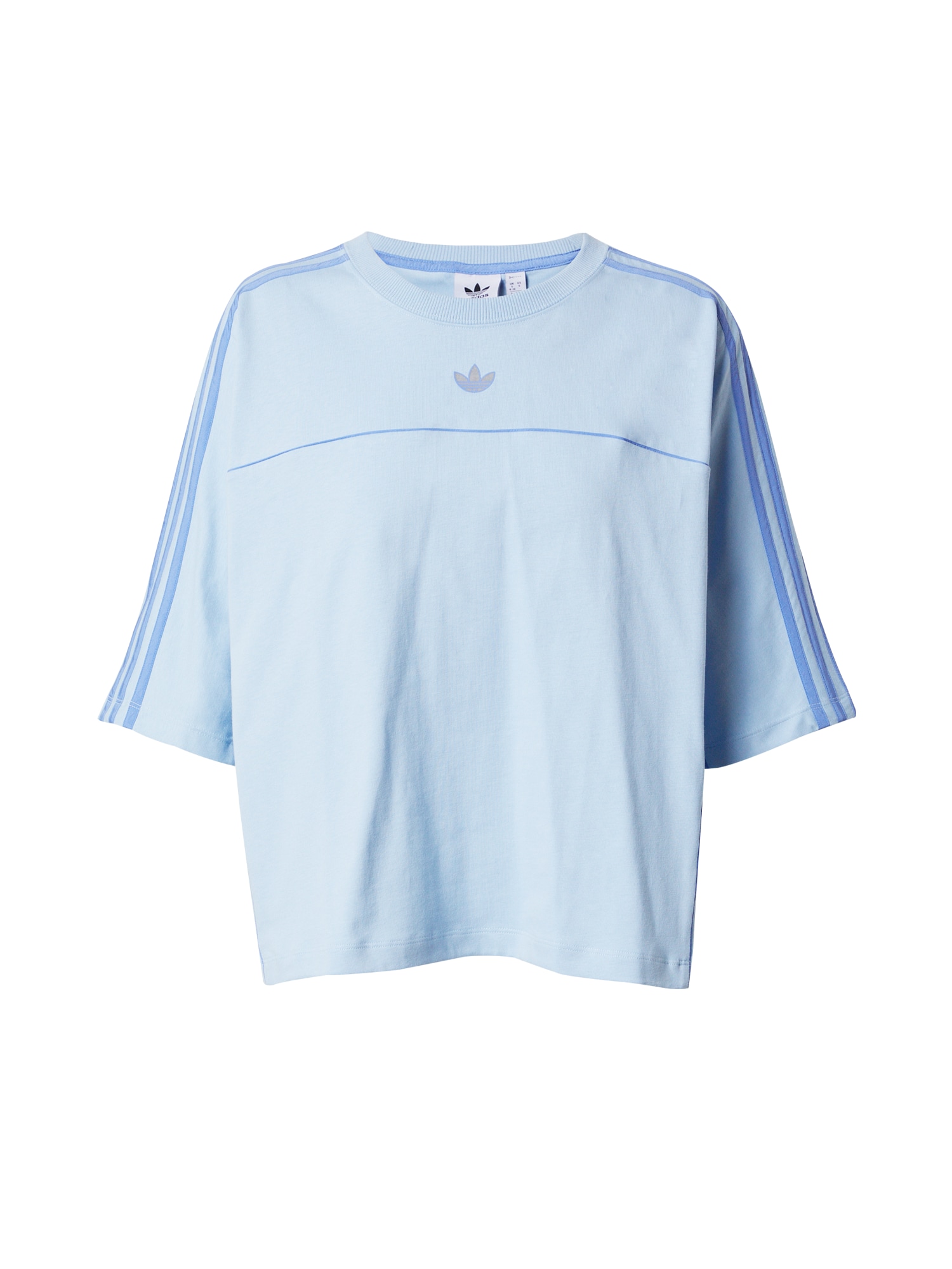 ADIDAS ORIGINALS Široka majica 'Archive Cut Line'  plava / svijetloplava