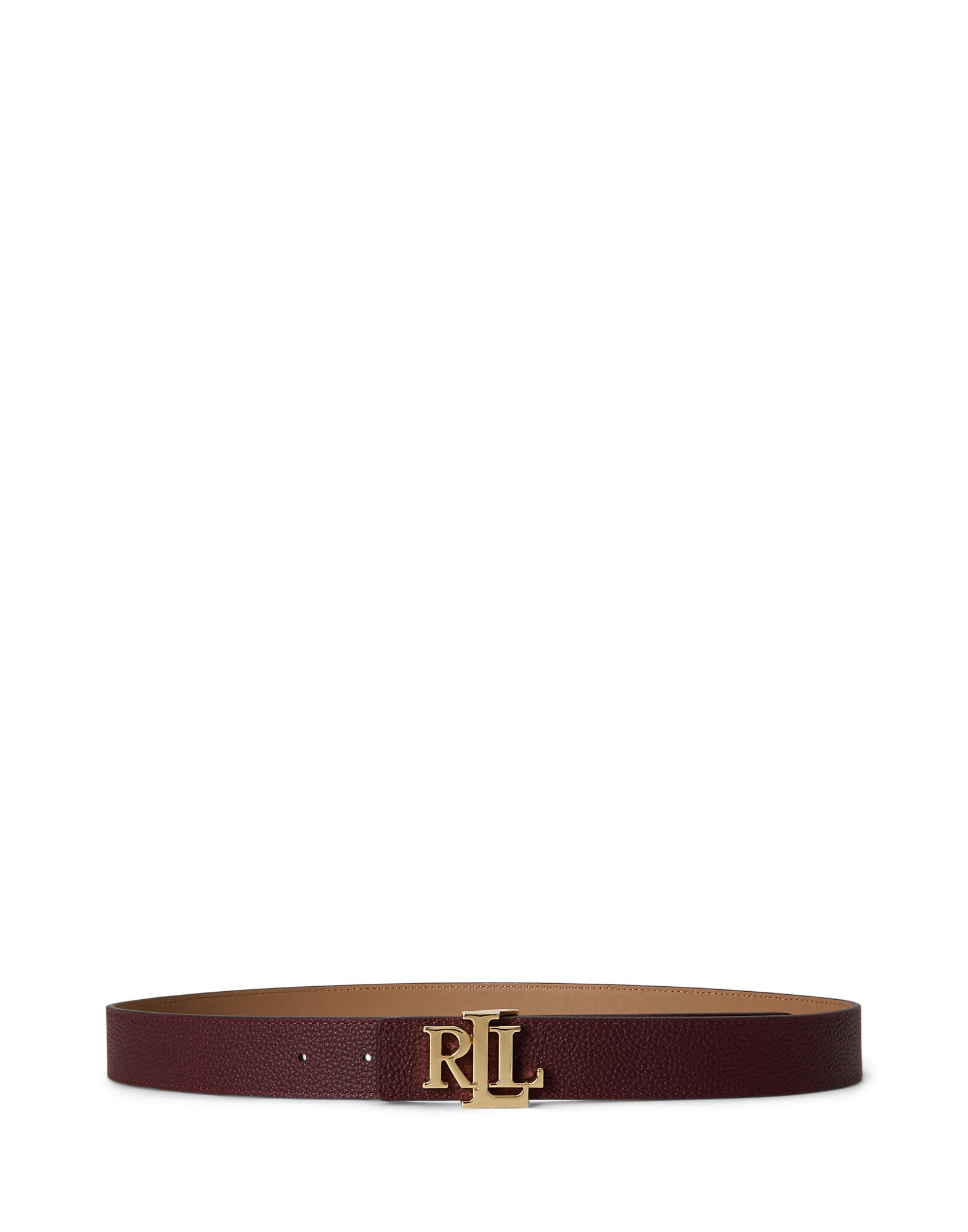 Lauren Ralph Lauren Curea maro cămilă / roșu burgundy