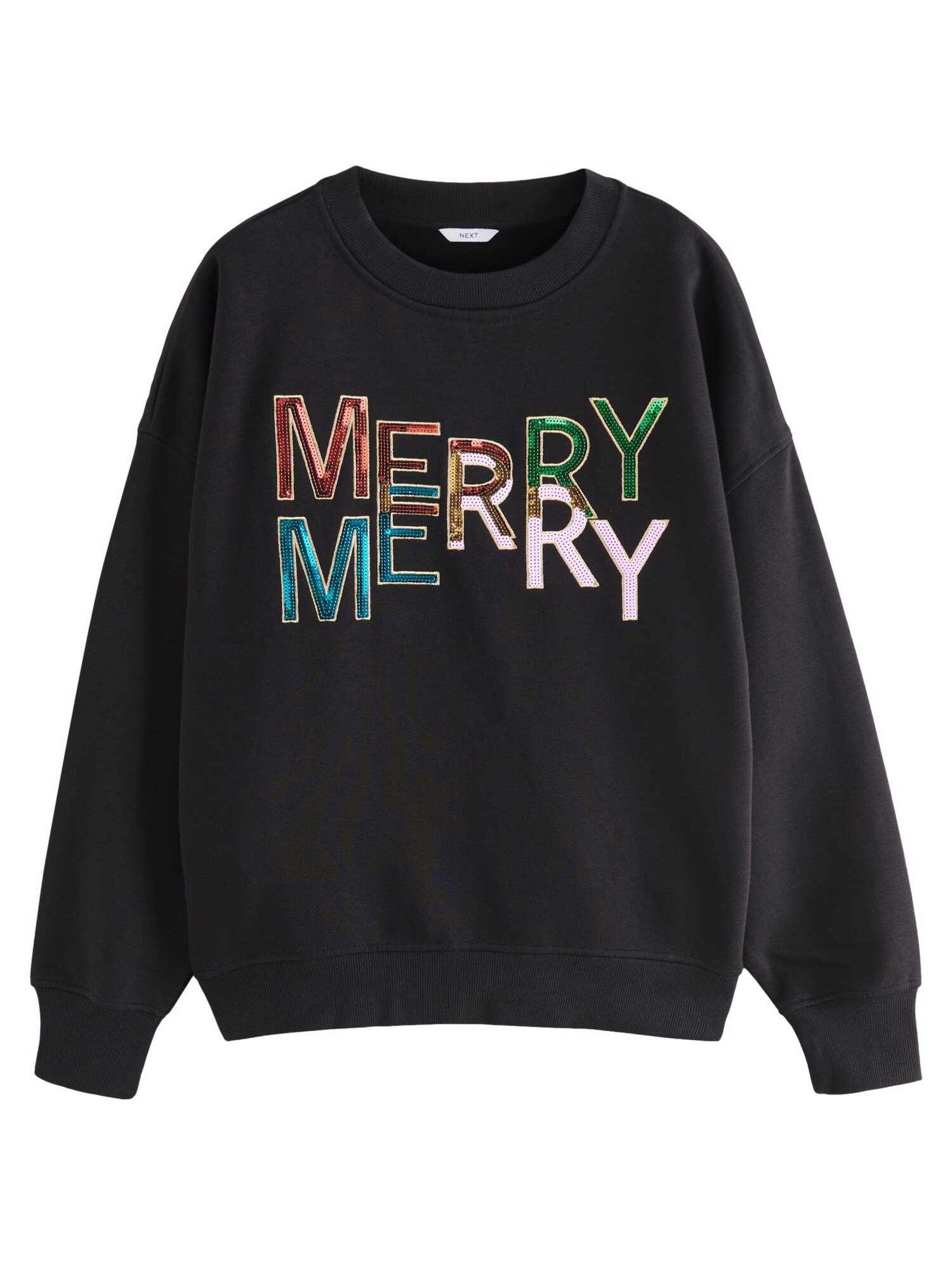 Next Tréning póló 'Merry Merry'  azúr / zöld / piros / fekete akciós termékkép 1