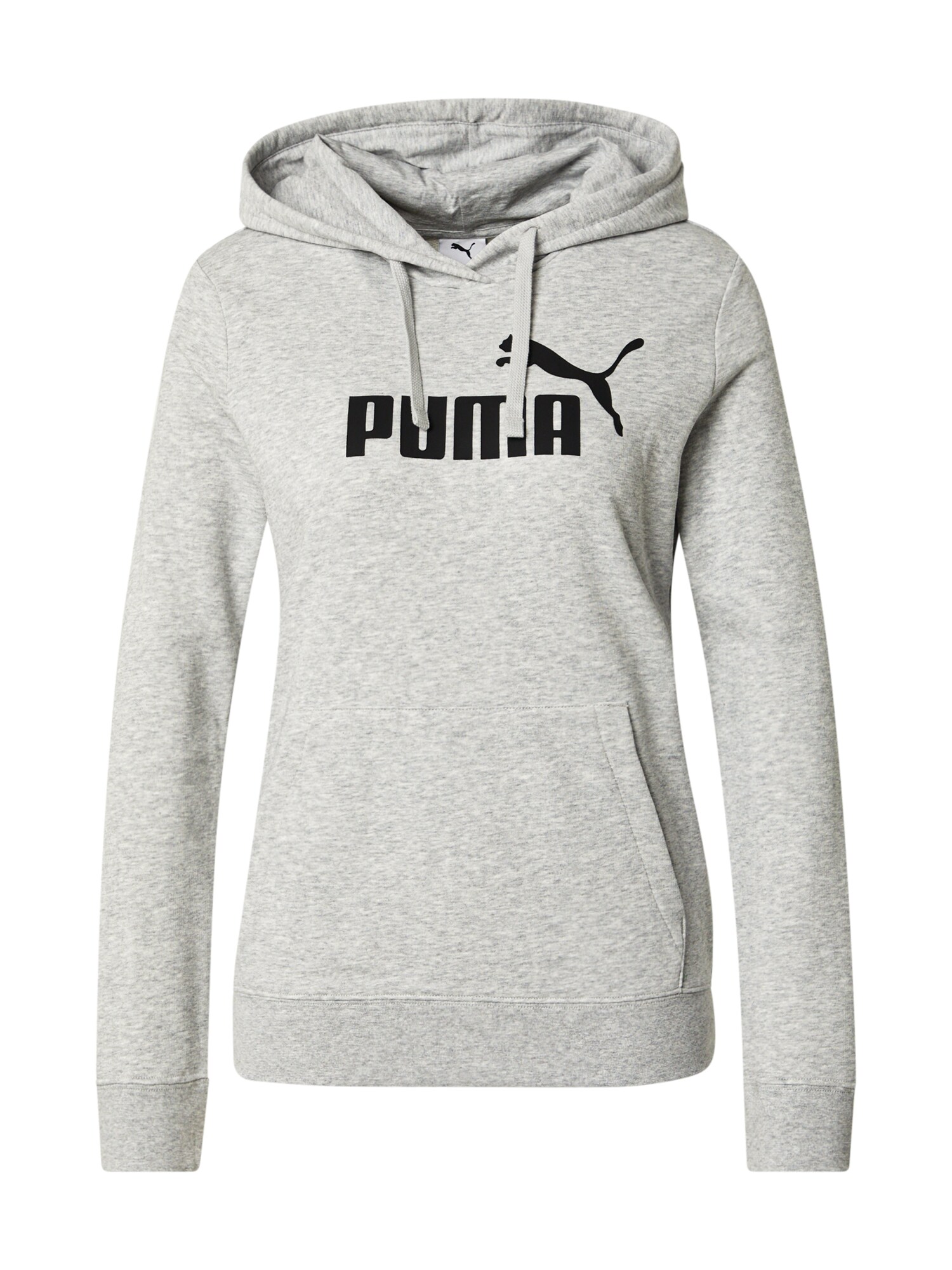 PUMA Hanorac sport 'ESS No. 1'  gri amestecat / negru