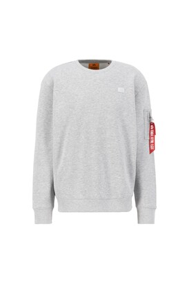 alpha industries Sweatshirt Grijs / Rood