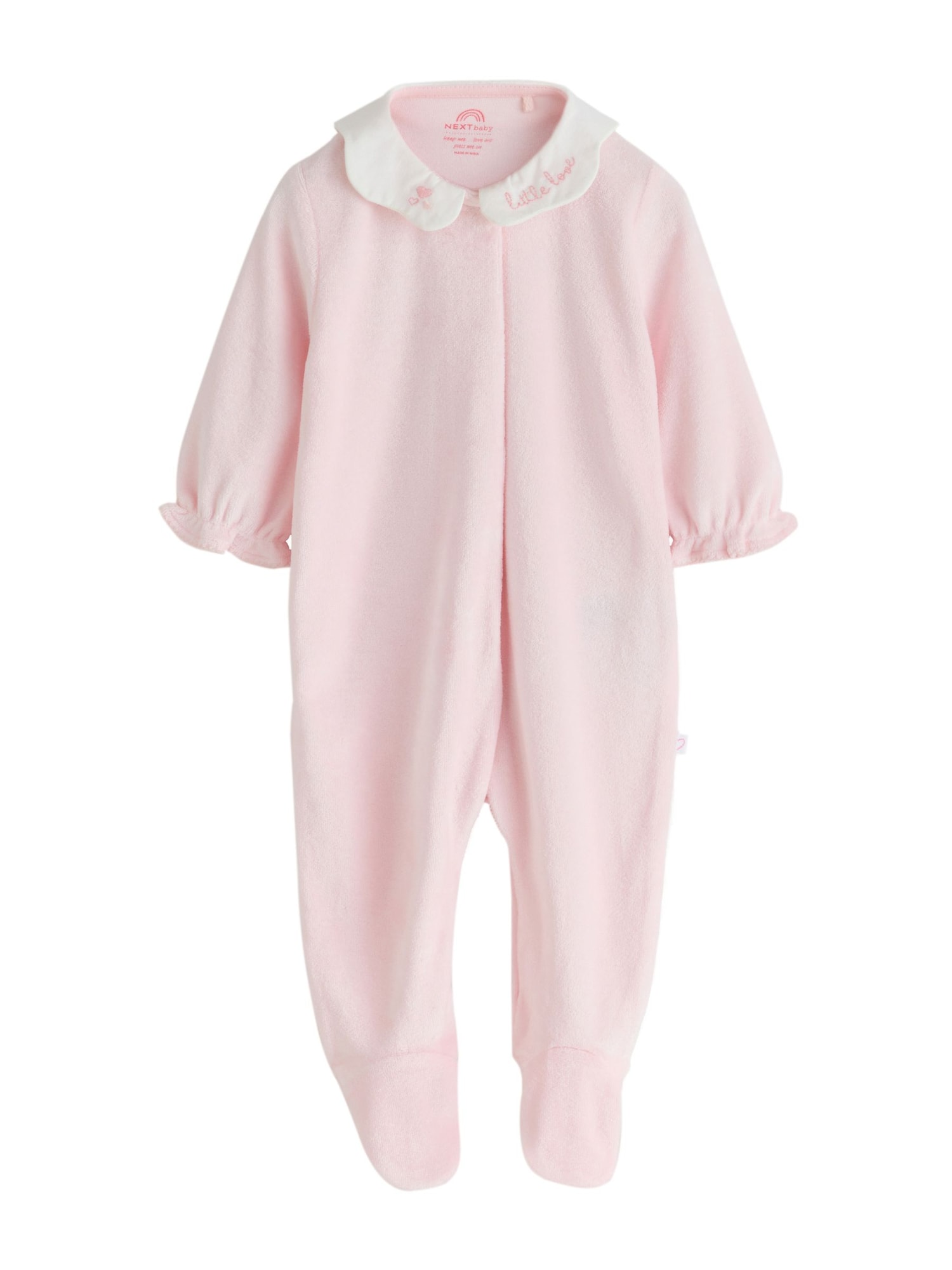 Next Pijamale roz / alb