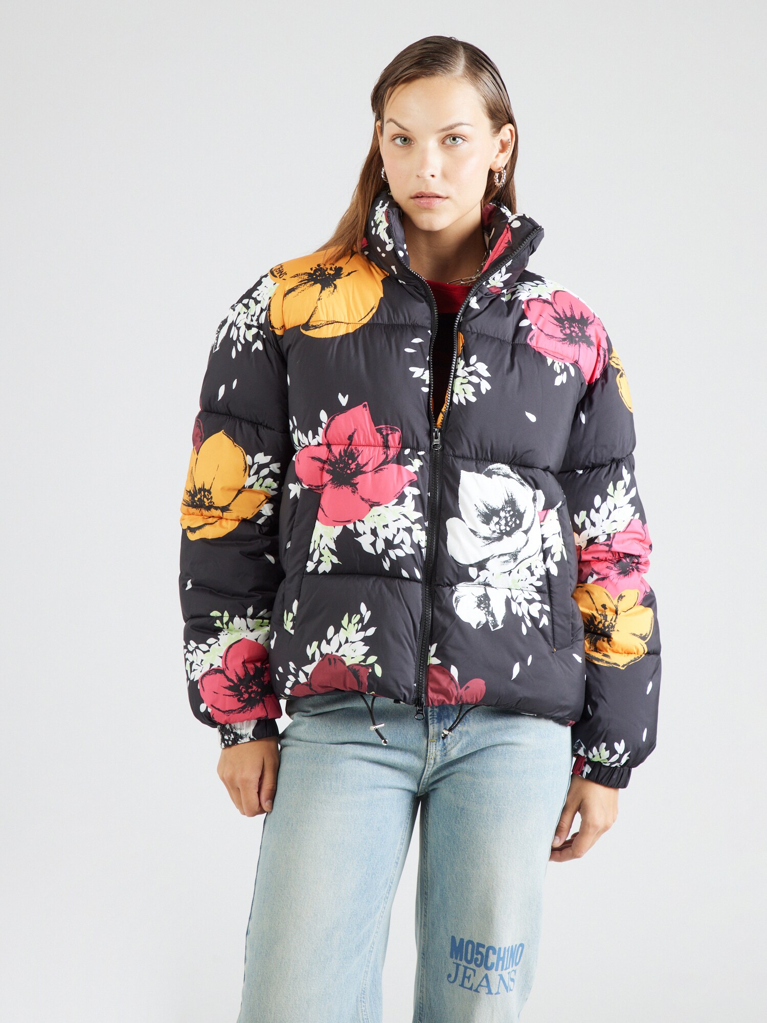 Moschino Jeans Átmeneti dzseki  aranysárga / pitaja / fekete / fehér termék 2. képe